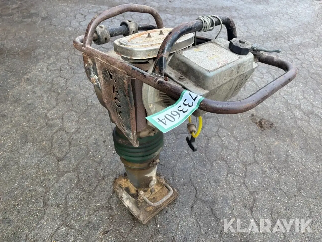 Billede 7 - Jordloppe Wacker BS62Y - 68 kg.