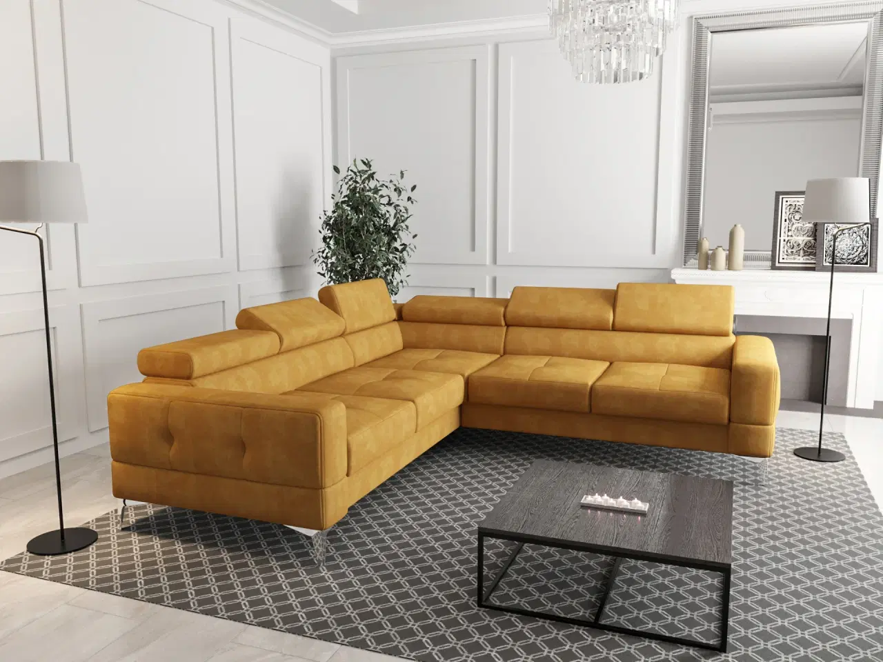 Billede 4 - TUTSEPI MAX HJØRNESOFA 250×250