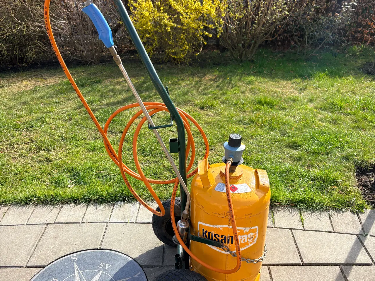 Billede 1 - Kisangani Gas ukrudsbrænder på vogn