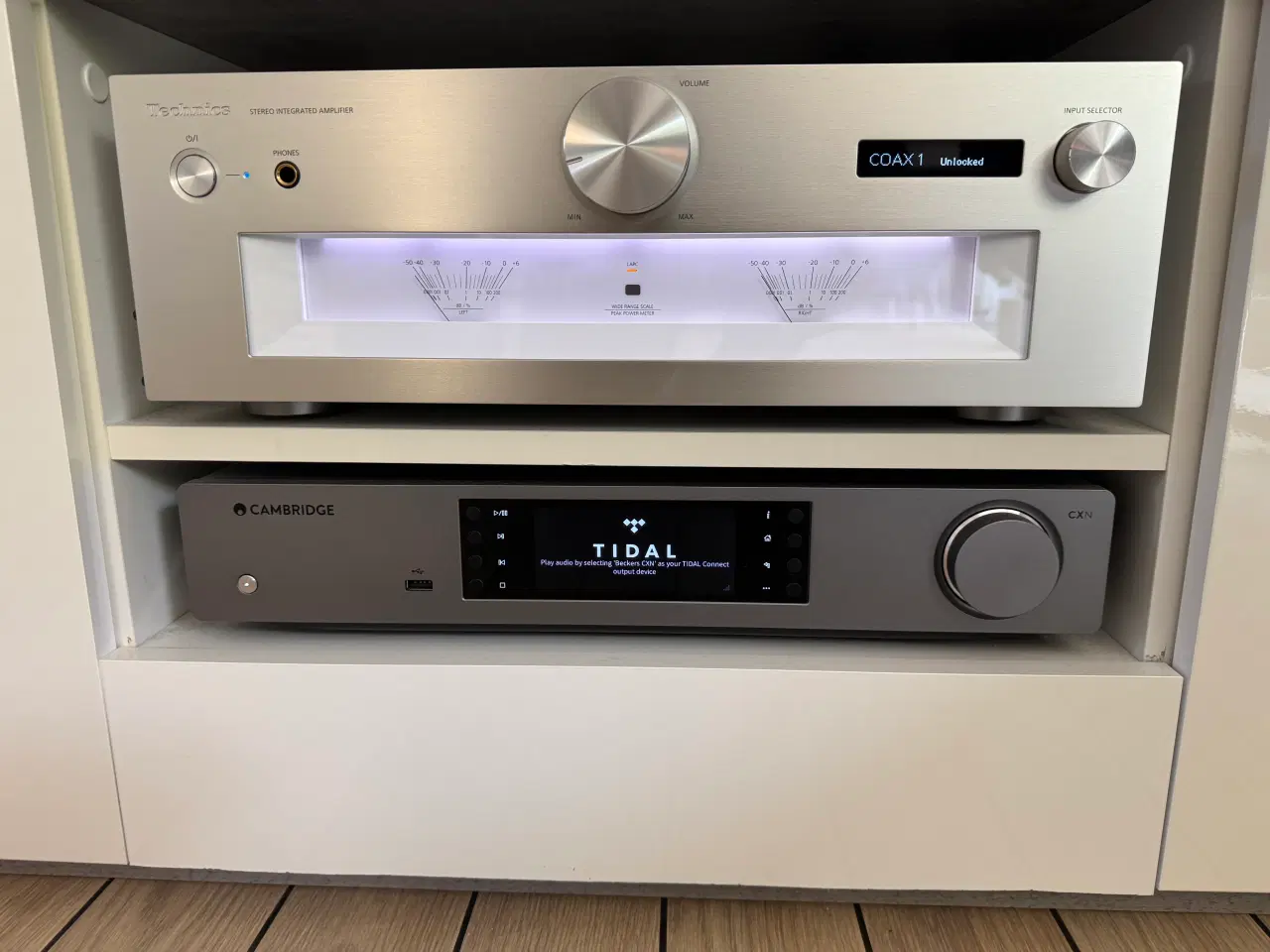 Billede 2 - Technics forstærker, Cambridge Musikstreamer+højt.