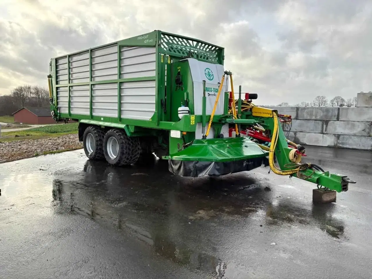 Billede 1 - Grass Tech Pro-cut GT140 årgang 2020 - friskgræs 