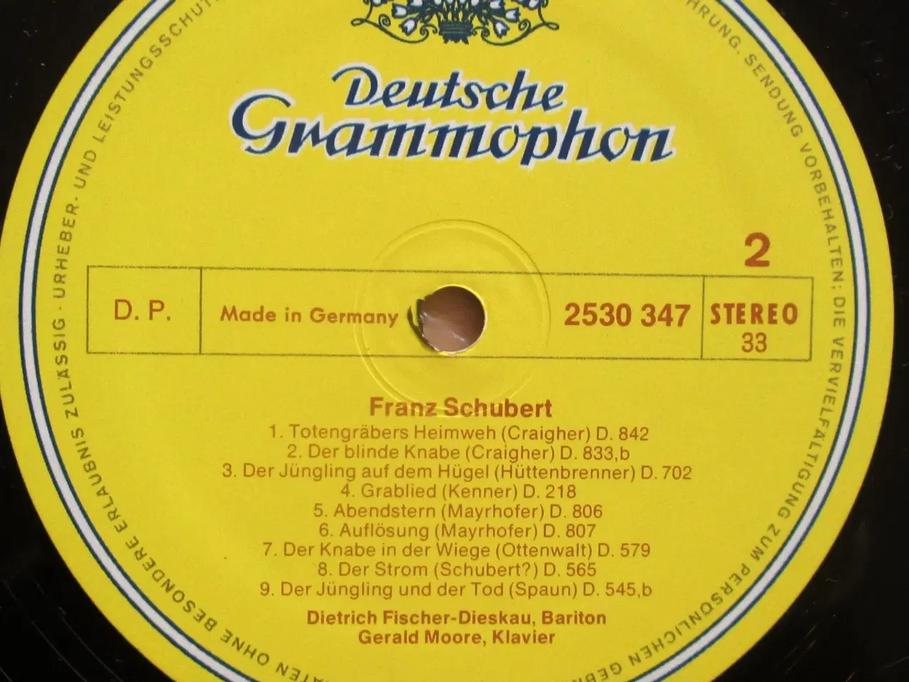Billede 4 - Schubert & friends - Deutsche Grammophon LP vinyl