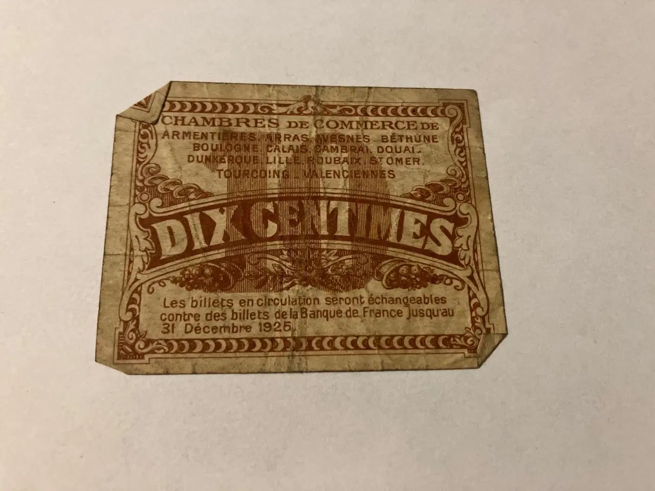 Billede 1 - 10 Centimes 1925 France