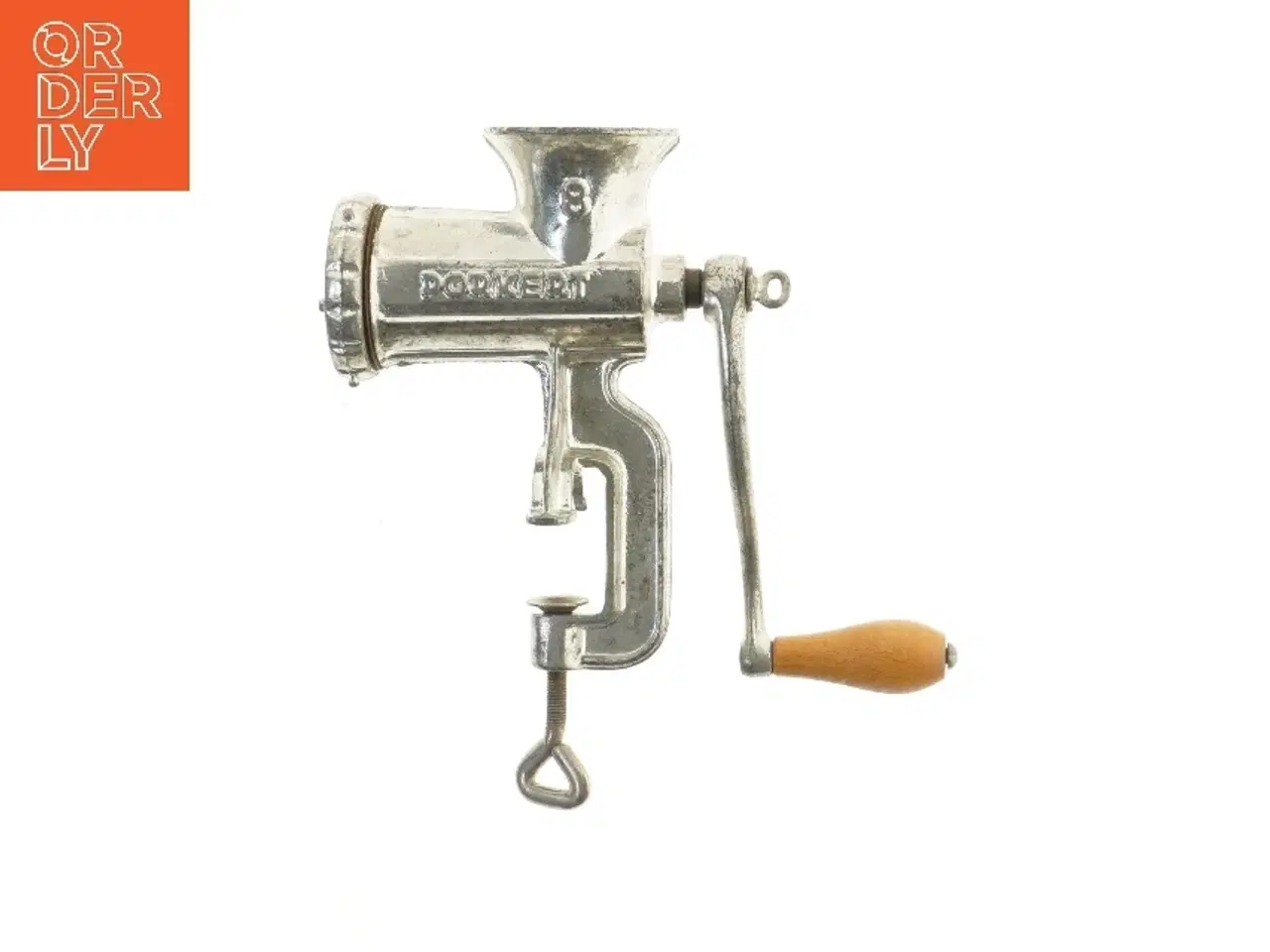 Billede 1 - Retro manuel kødhakker (str. 24 cm)