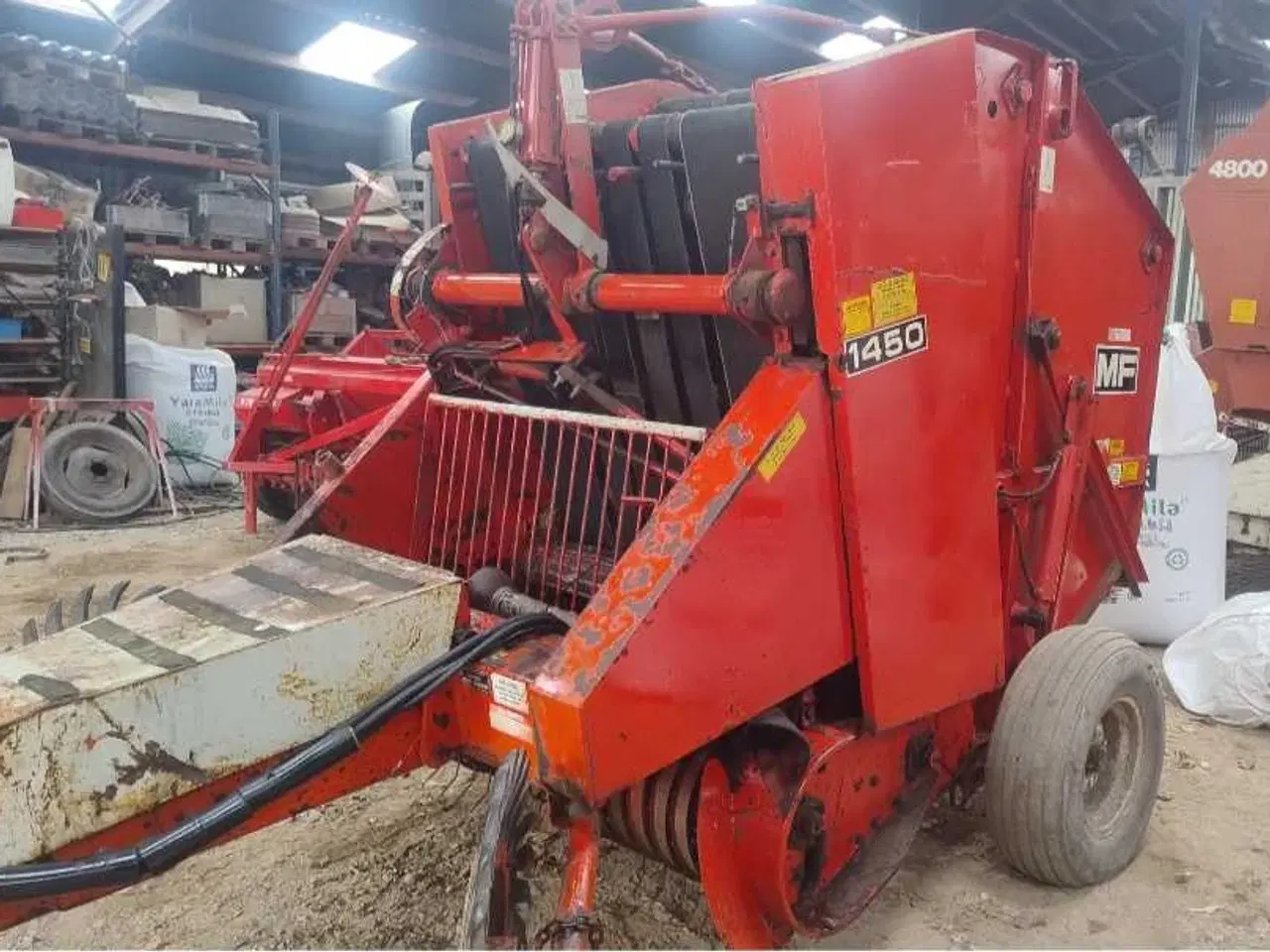 Billede 3 - Rundballepresser Massey Ferguson 1450