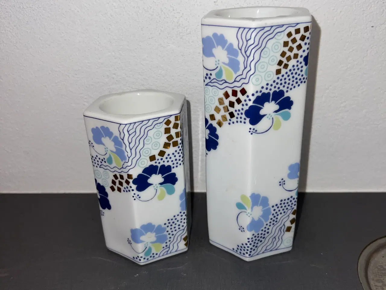 Billede 1 - Fyrfadsstager Royal Copenhagen 