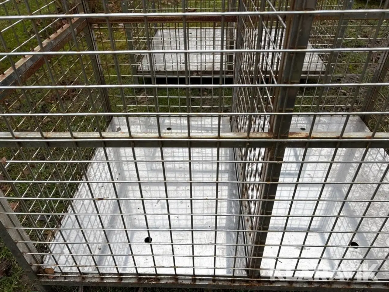 Billede 11 - Trådbur/pallekasse i stål 2 styk