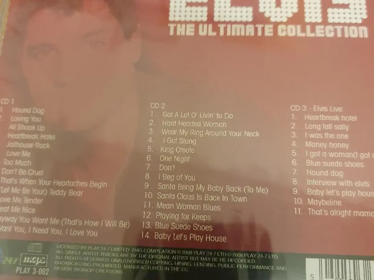 Billede 2 - Elvis Presley - The ultimate collection - NY I FOL