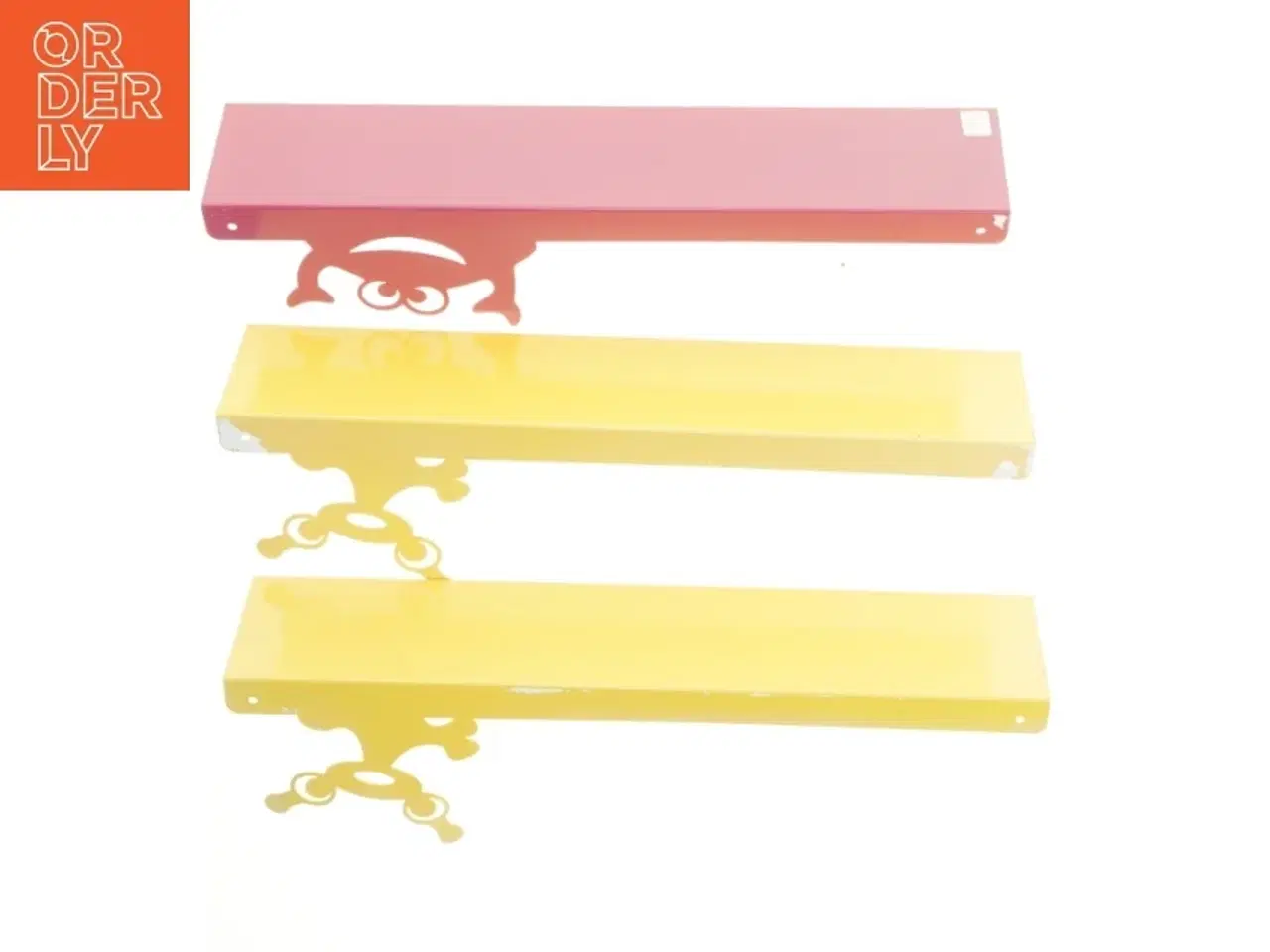 Billede 3 - Farverige dekorative hylder (str. 45 cm. 3 styk)