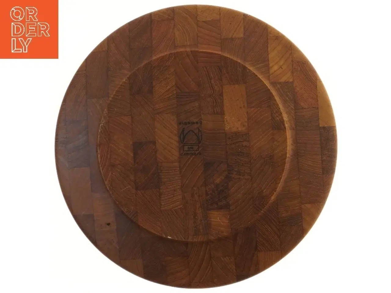 Billede 2 - Sæt af 6 teaktræ tallerkener fra digsmed(str. Ø 28 cm) (str. Ø 28 cm)