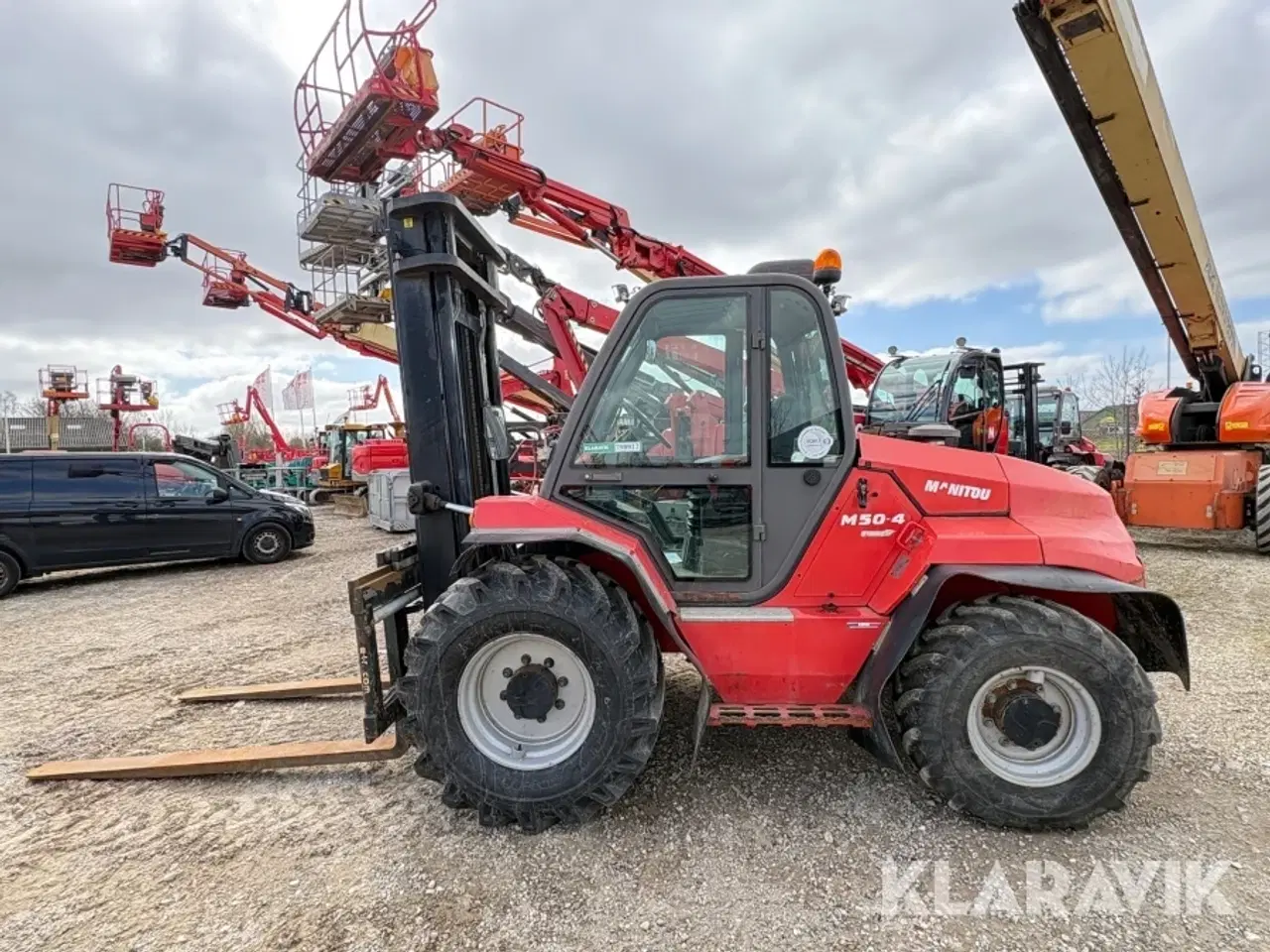 Billede 5 - Gaffeltruck Manitou M 50-4