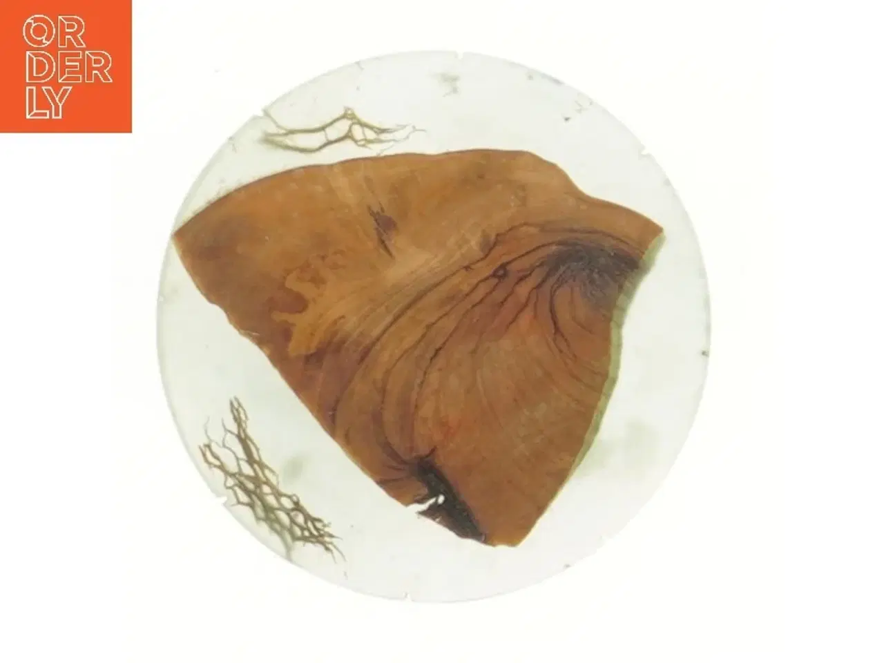 Billede 1 - Dekorativ bordskåner med naturmotiv (str. Ø 11 cm)