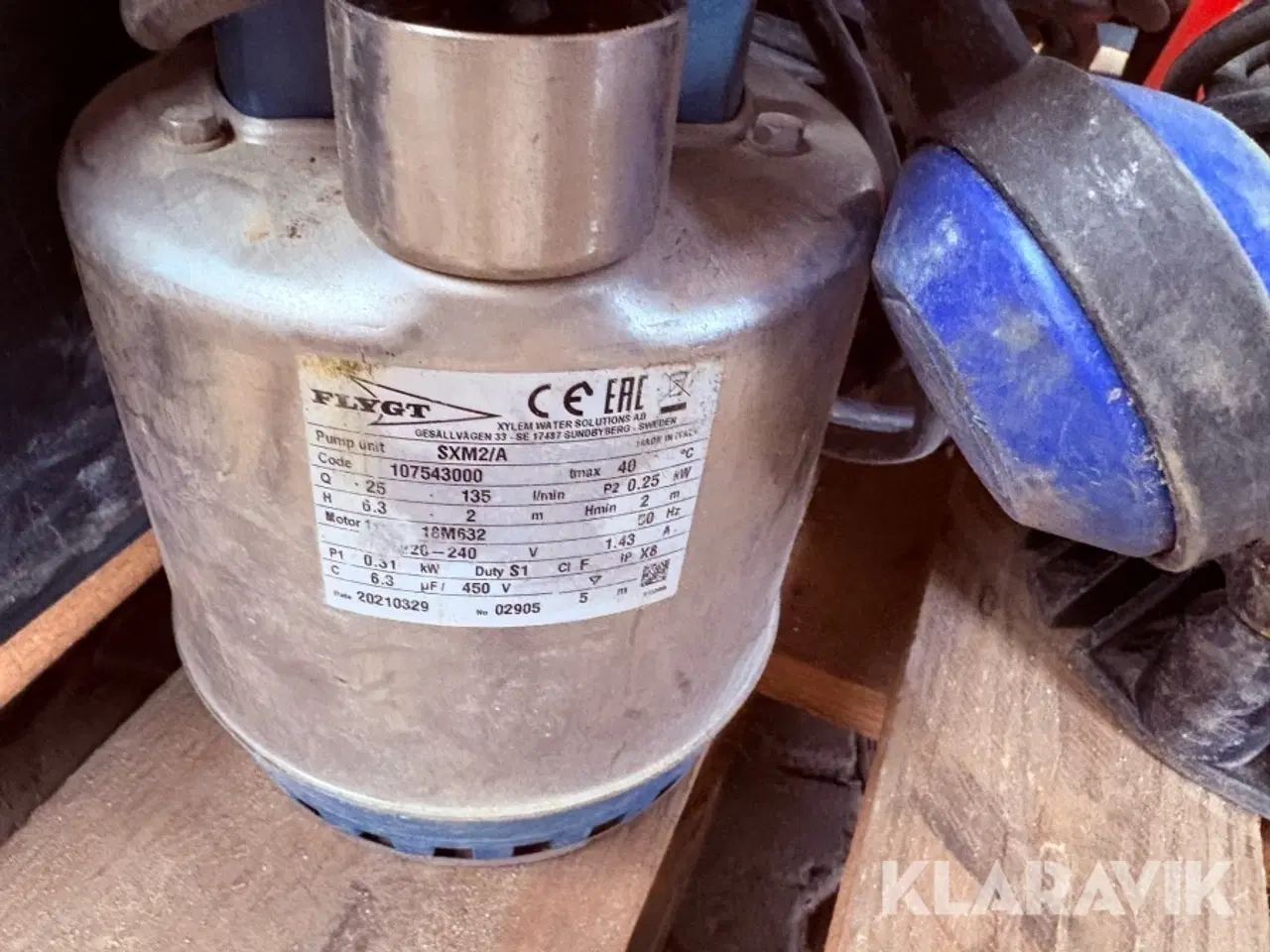 Billede 5 - Dykpumper med slanger og koblinger Tsurumi / Flygt / Sydvesta