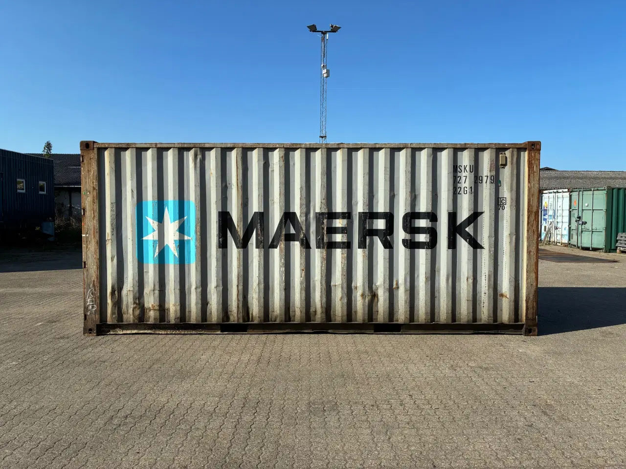 Billede 3 - 20 fods Container- ID: MSKU 727297-9