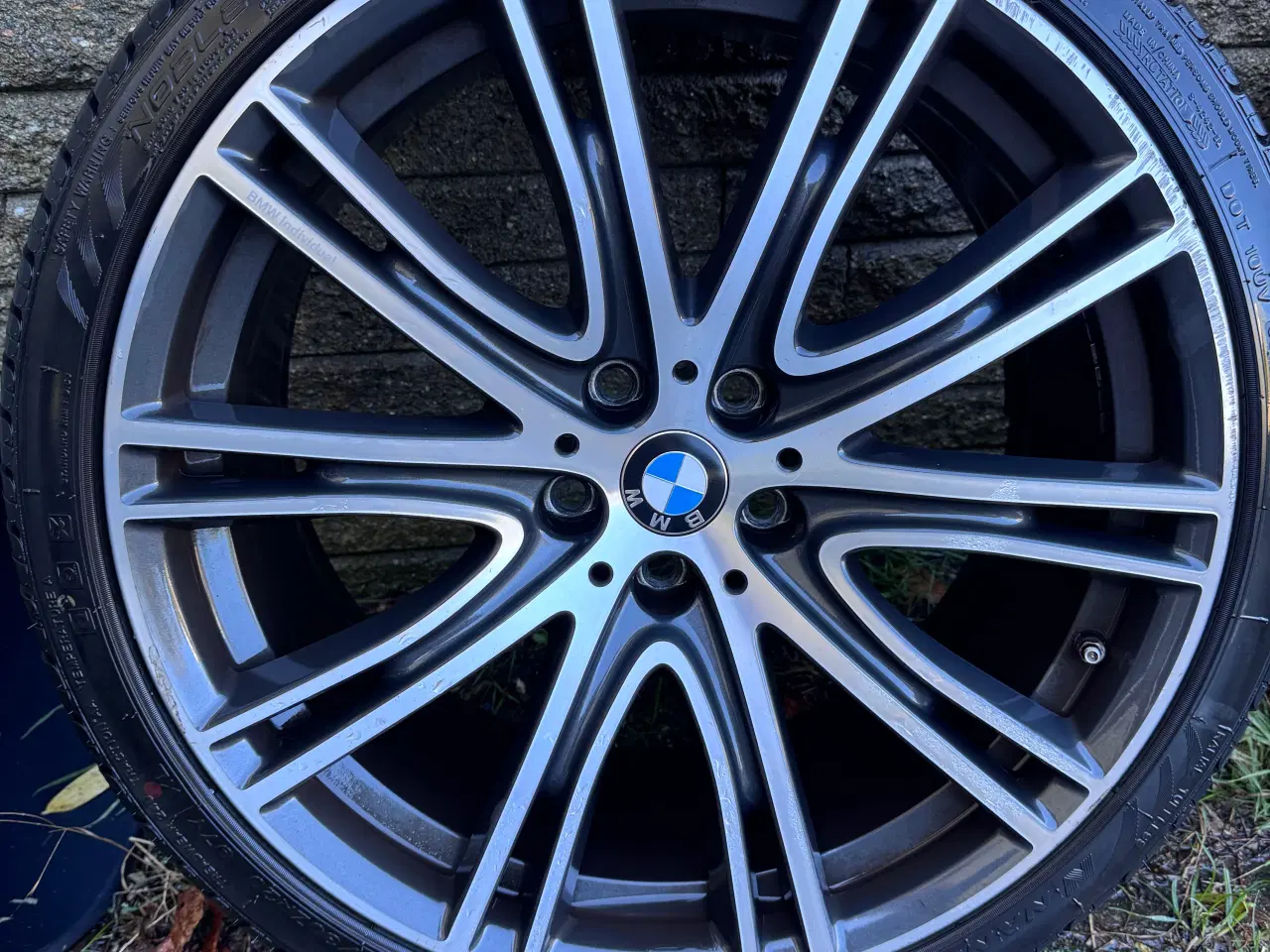 Billede 2 - Originale BMW alufælge 20” med dæk