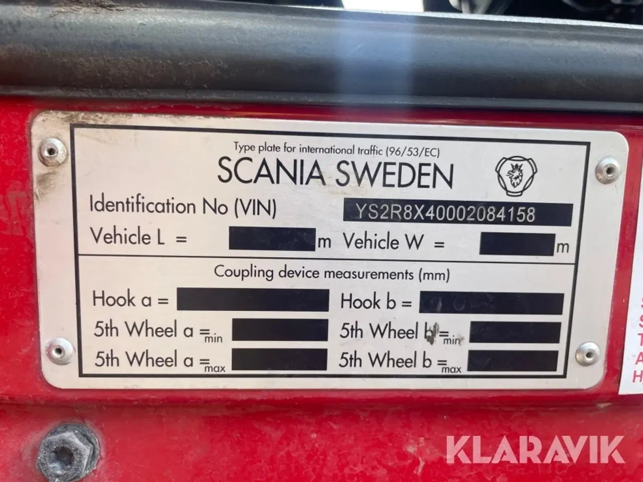Billede 10 - Lastbil Scania G,R-serien, R500