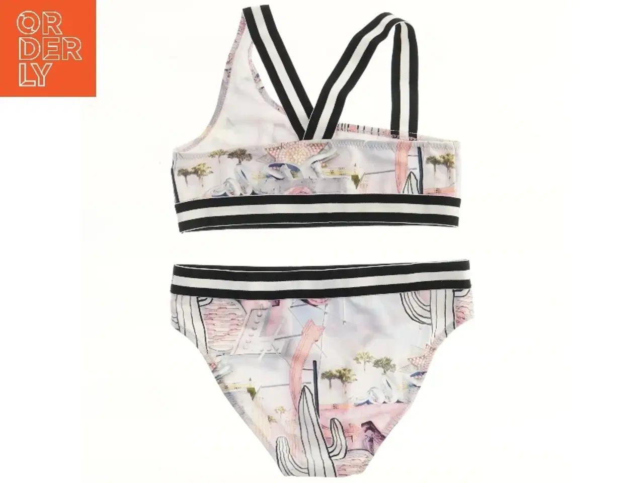 Billede 2 - Bikini med print og striber fra Molo (str. 158)