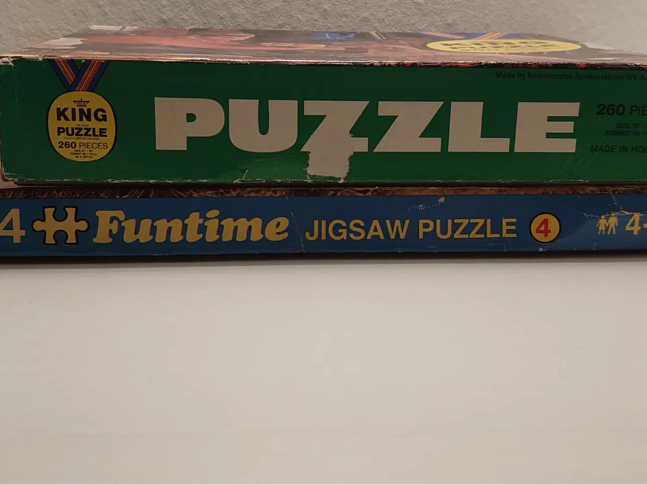 Billede 2 - 2 vintage komplette puslespil. King Puzzle, Falcon