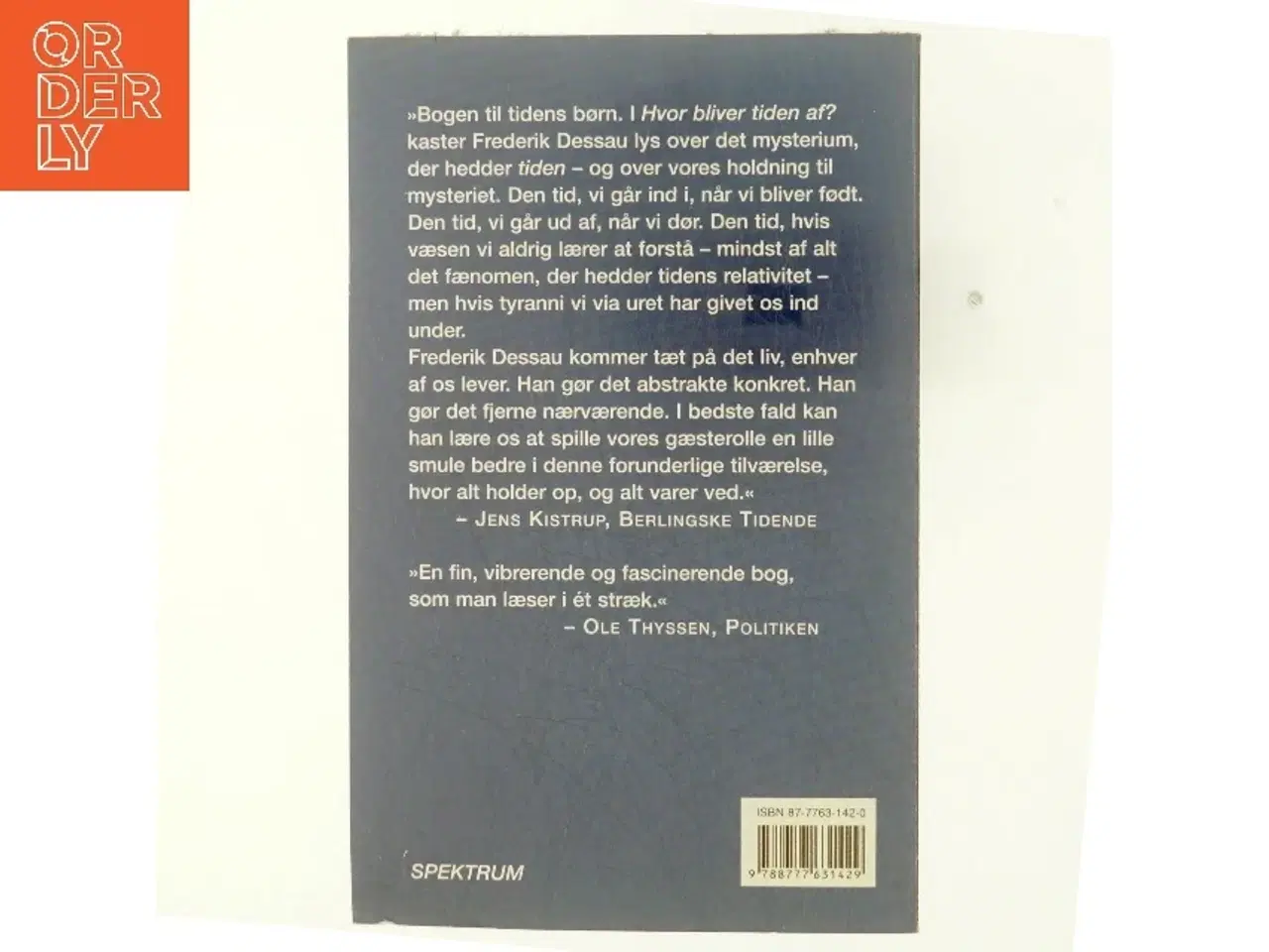 Billede 3 - Hvor bliver tiden af? af Frederik Dessau (Bog)
