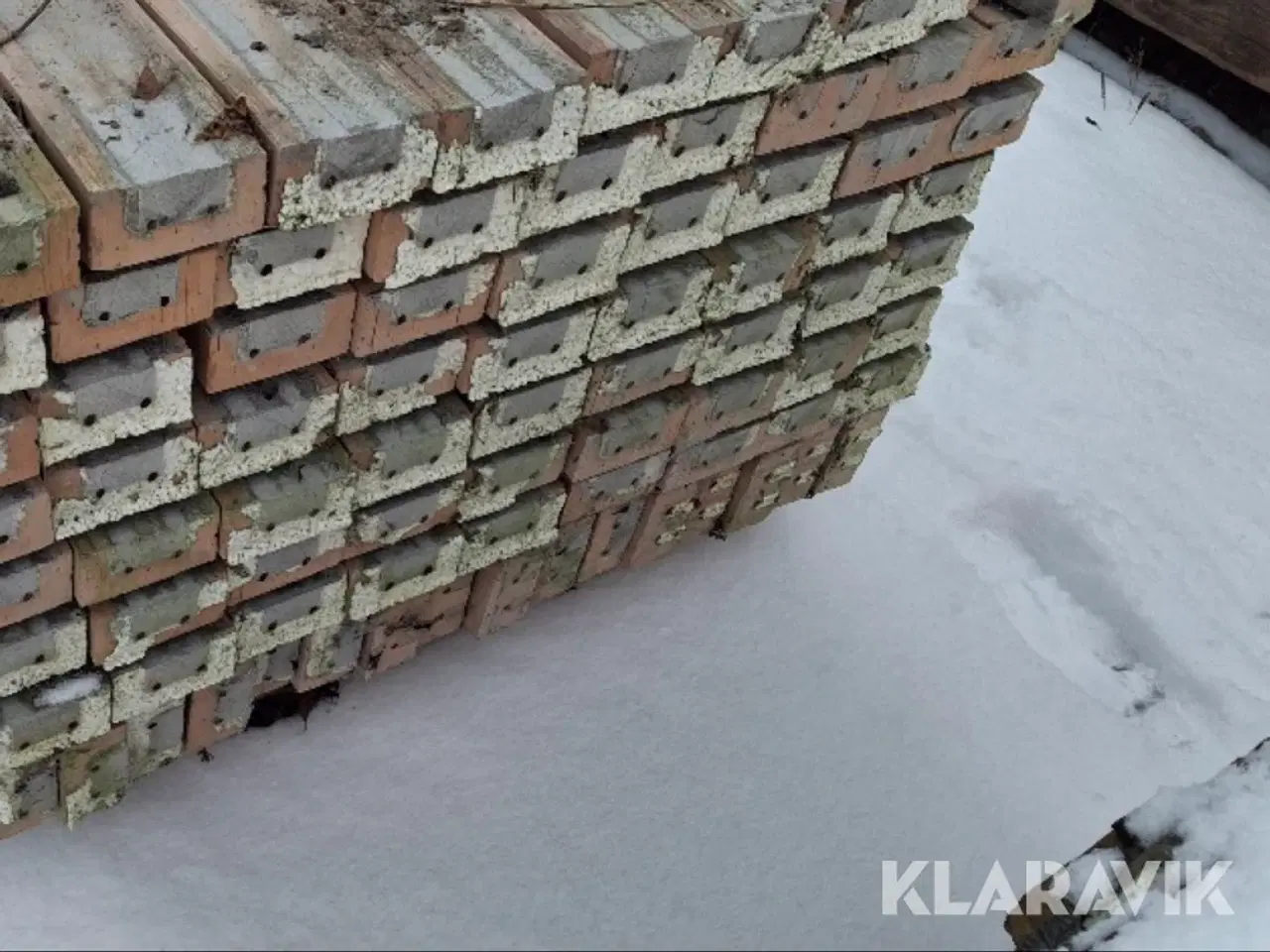 Billede 4 - Tegl overlæggere 20 styk