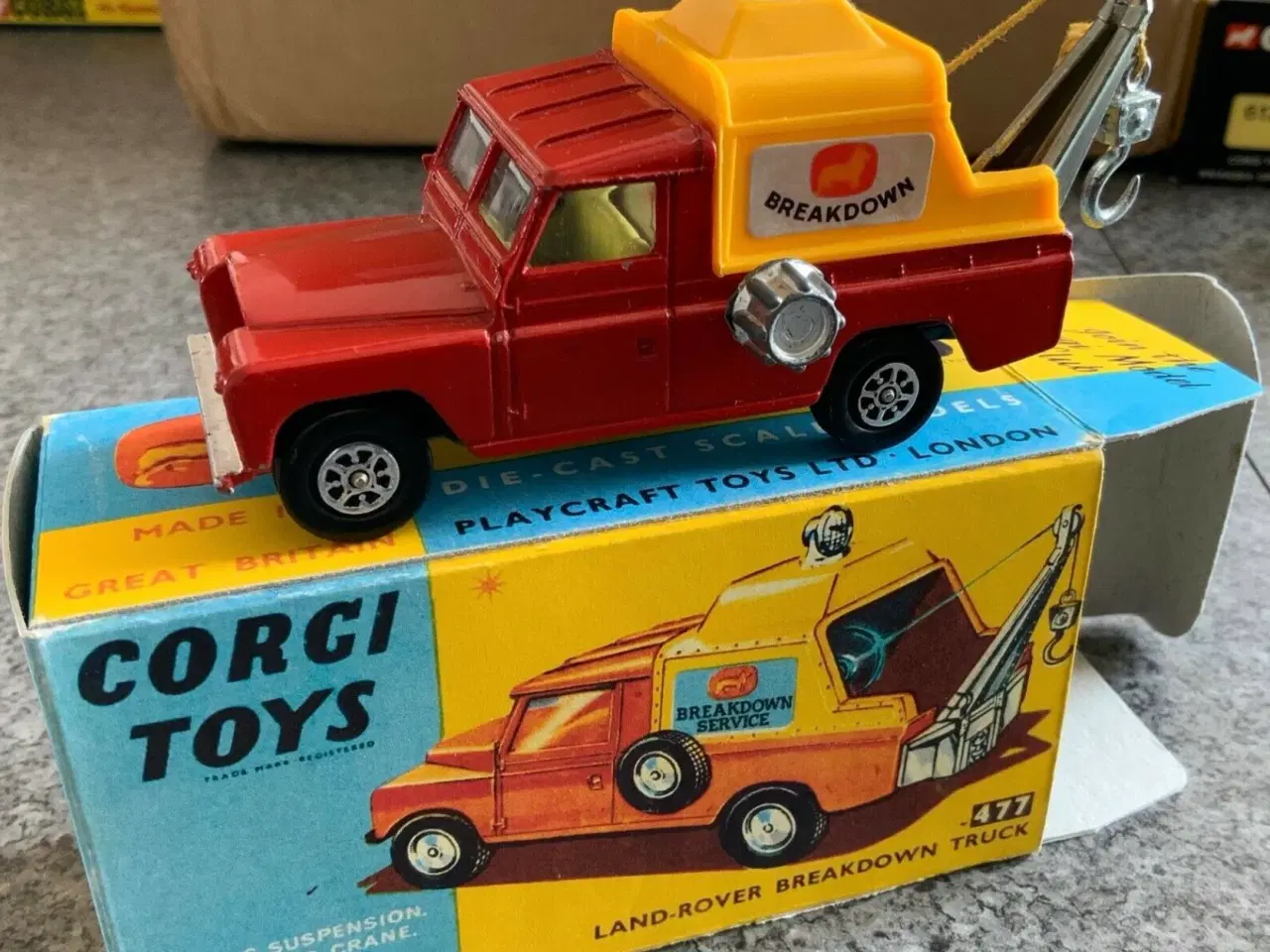 Billede 2 - Corgi Toys No. 477 Land Rover 109 W.B. Truck