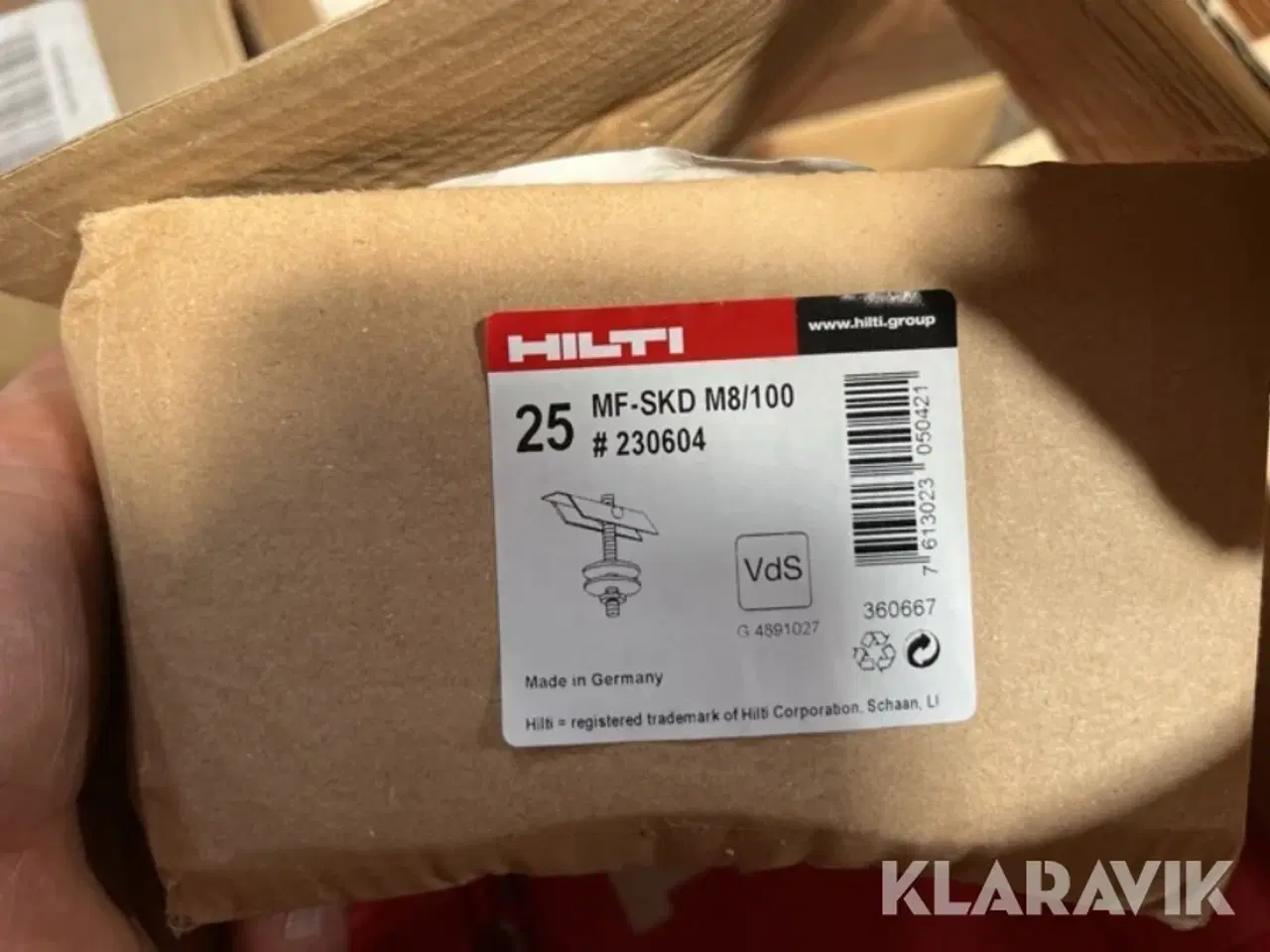 Billede 5 - Dele til hilti skinnesystem