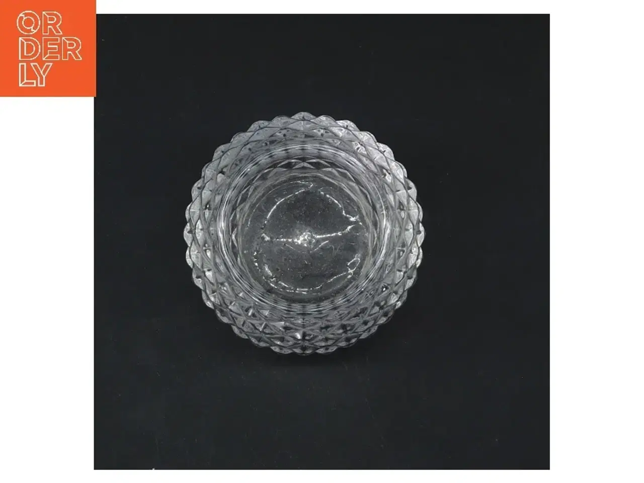 Billede 3 - Glas fyrfadslysestage (str. Ø 5 cm højde 6,5 cm)