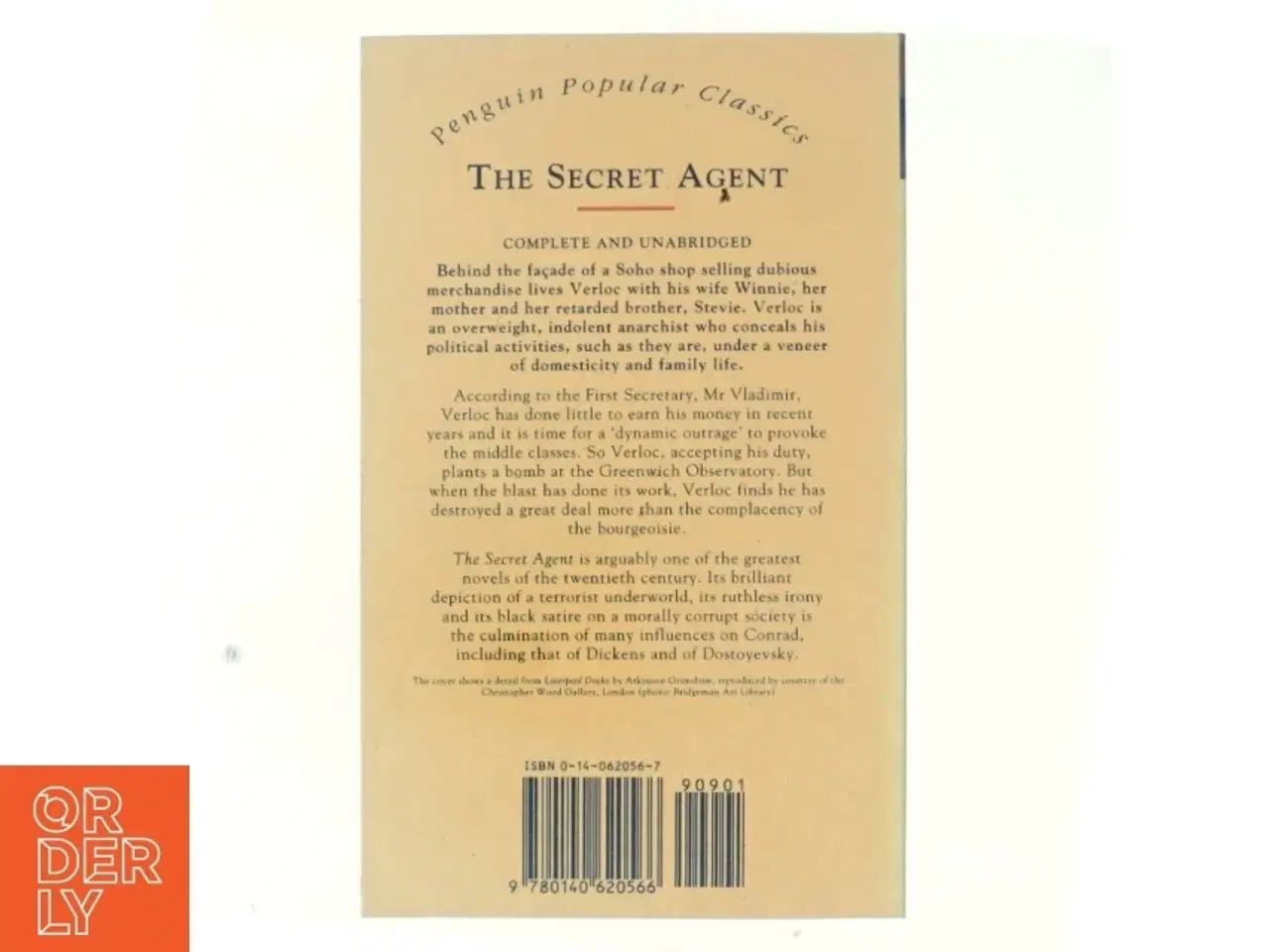 Billede 3 - The secret agent : a simple tale af Joseph Conrad (Bog)