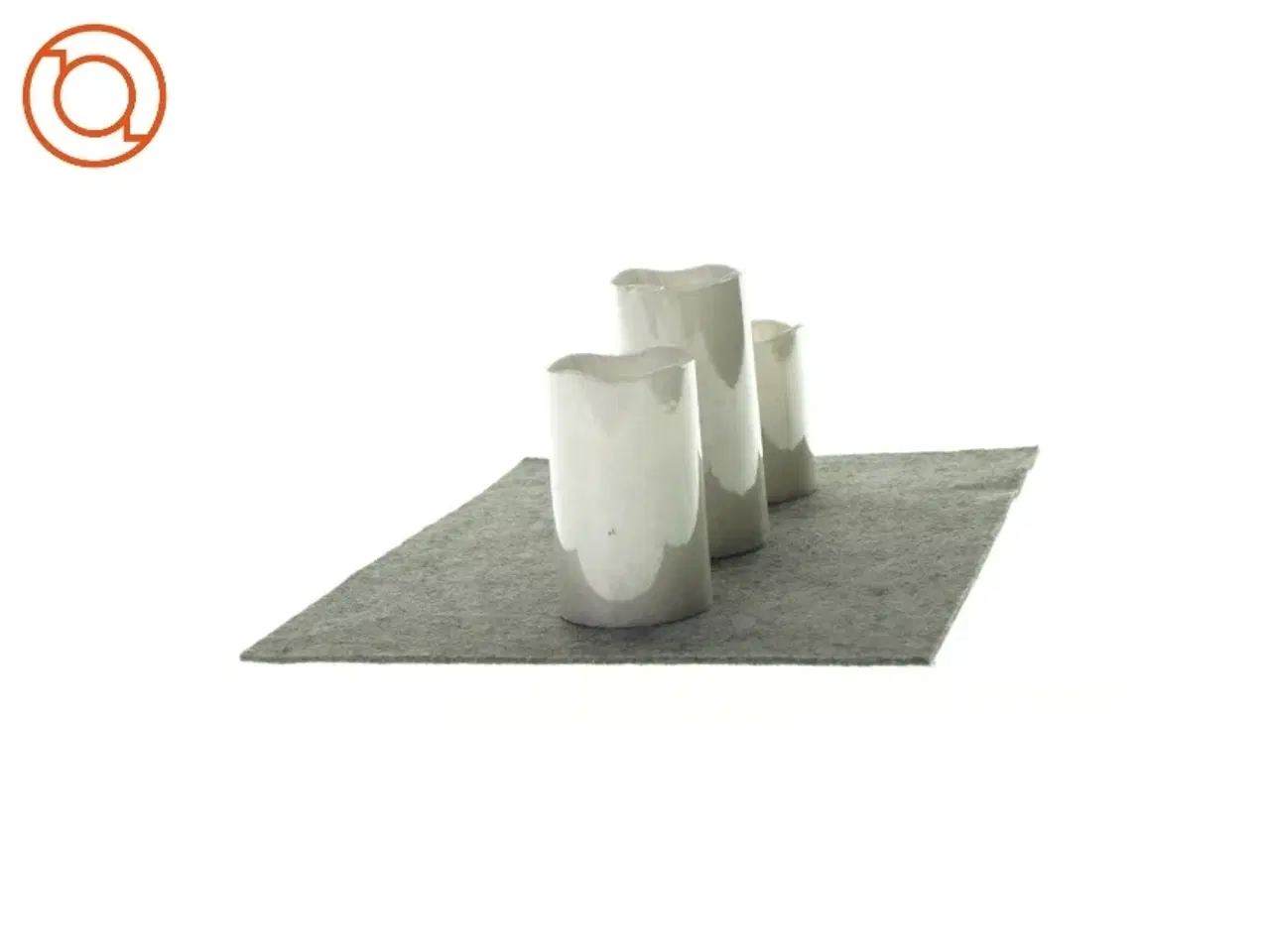 Billede 2 - LED Bloklys (3 stk) fra Clas Ohlson (str. Ø:7/H: 13, 15 og 10 cm)