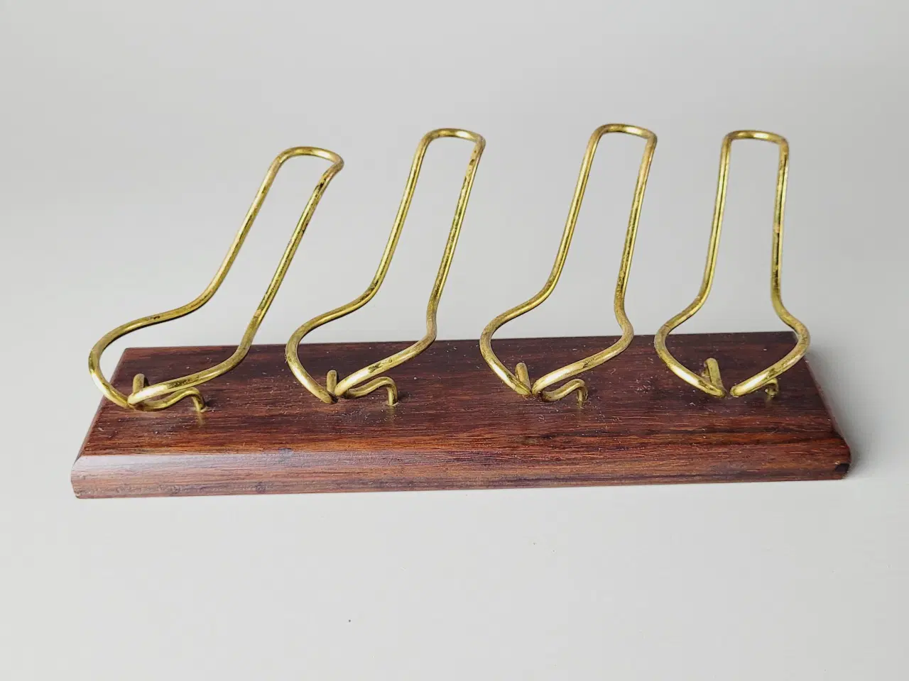 Billede 7 - ⭐️· Vintage pibestativ i palisander og messing 