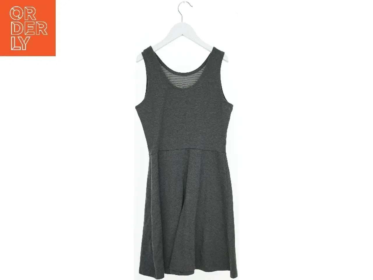 Billede 2 - Grå kjole med tryk fra H&M (str. 164)