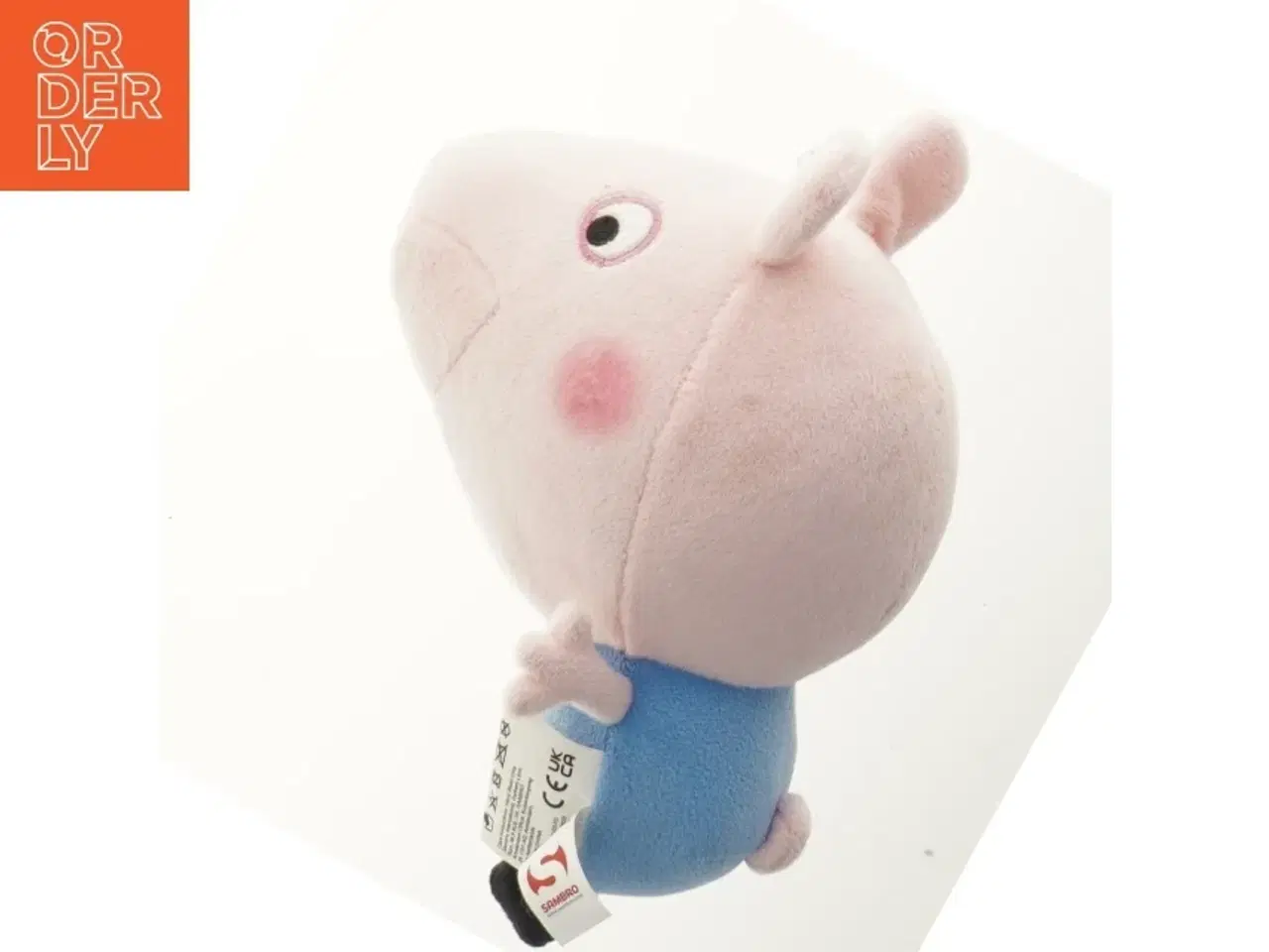 Billede 2 - George Pig bamse fra Peppa Pig (str. 20 cm)