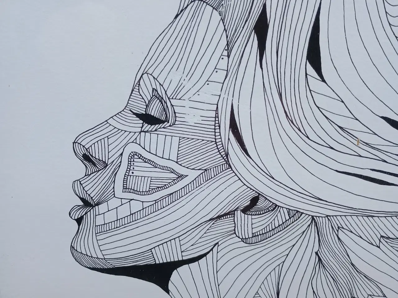 Billede 2 - Nummereret og signeret litografi.