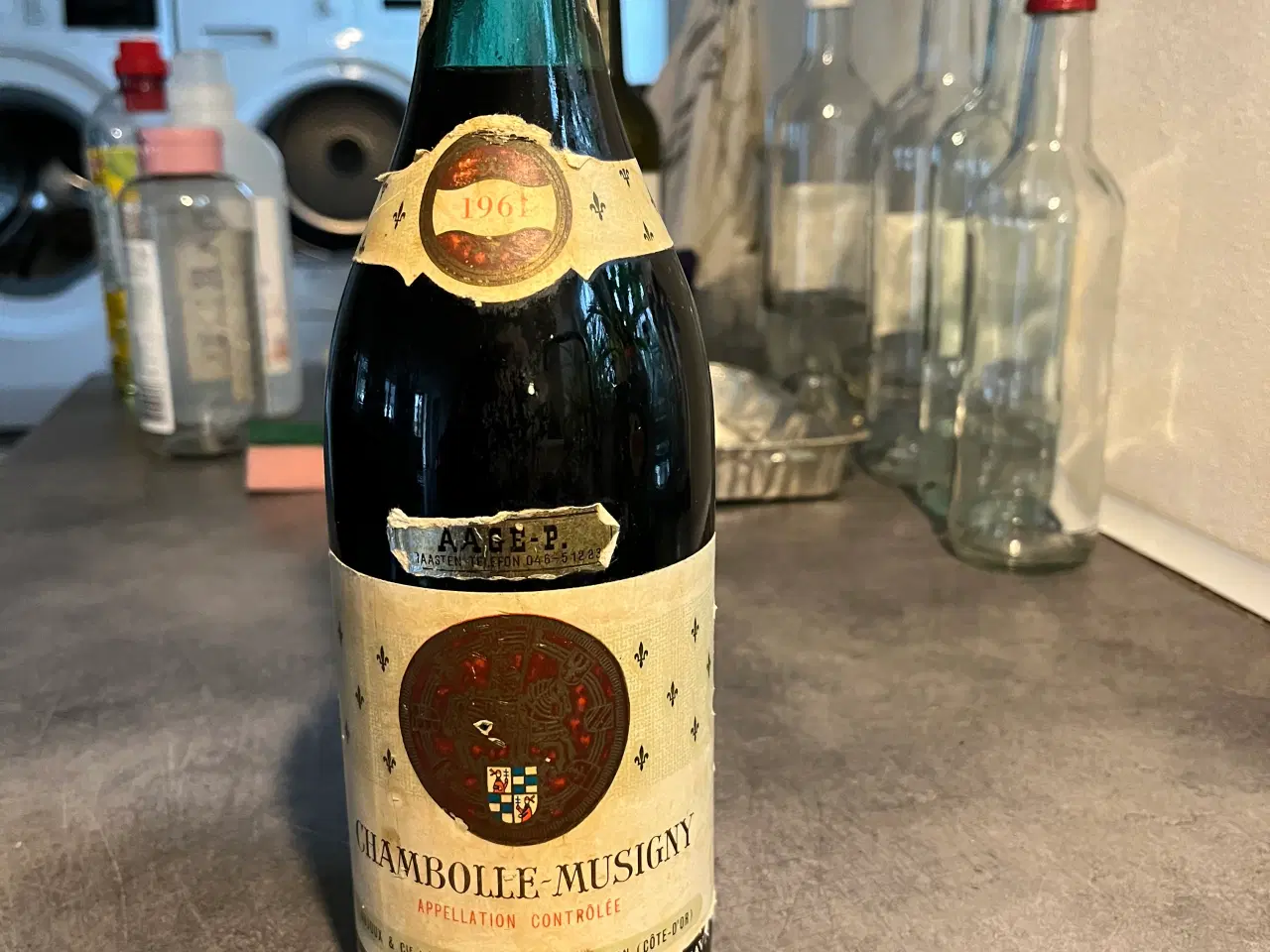 Billede 1 - Gammel Bourgogne fra 1961, Chambolle Musigny