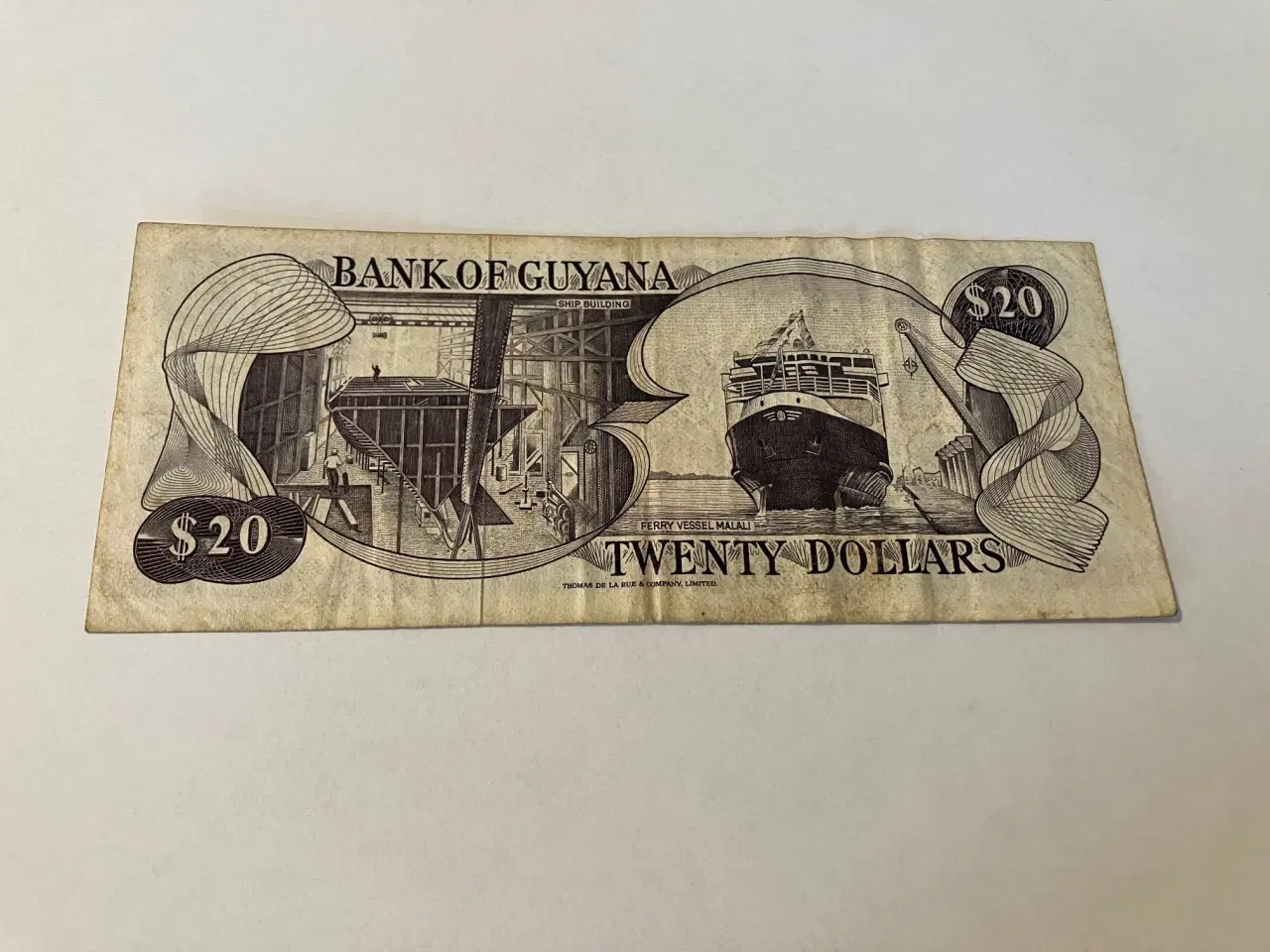 Billede 2 - 20 Dollars Guyana