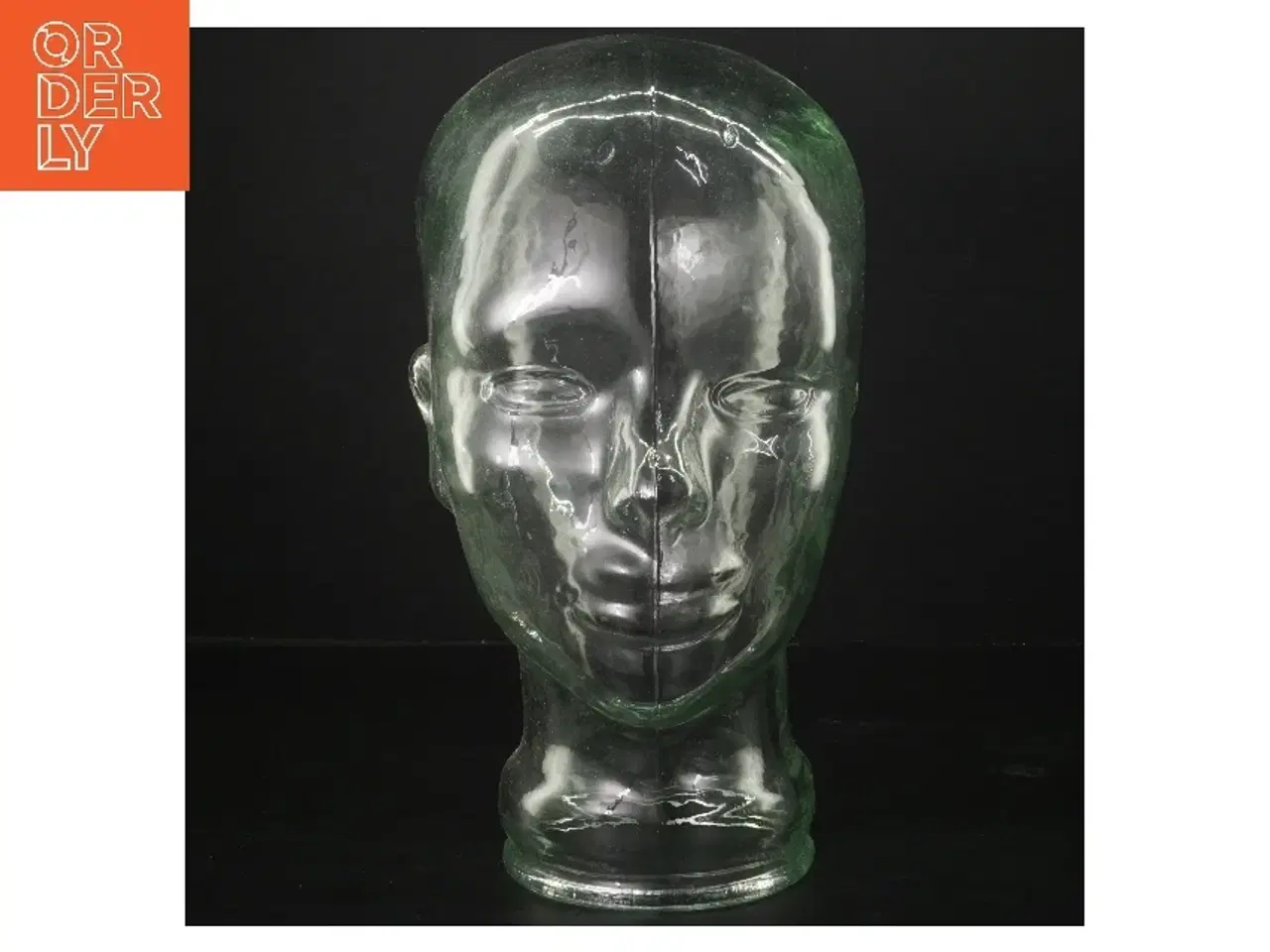 Billede 1 - Glasmannequin hoved (str. 30 cm)