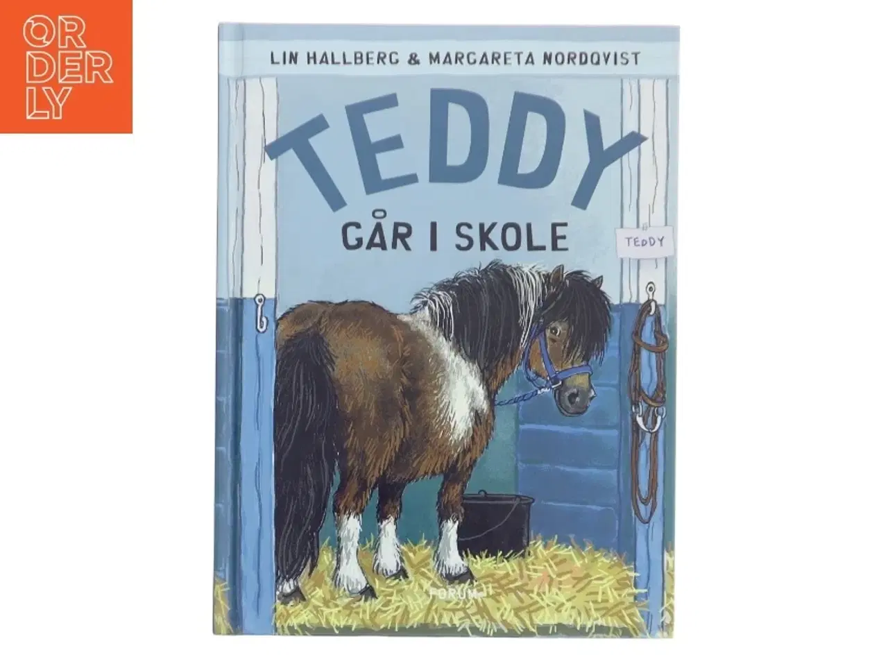 Billede 1 - Teddy- går i skole af Margareta og Lin Nordquist og Hallberg (Bog)