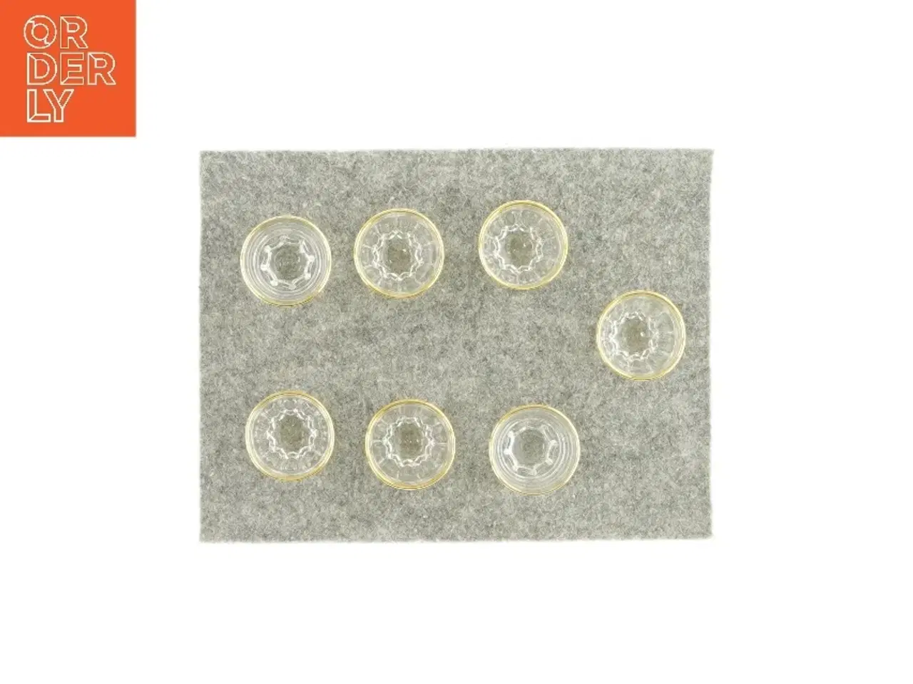 Billede 2 - Små shotsglas 7 styk  (str. HØ: 4x4)