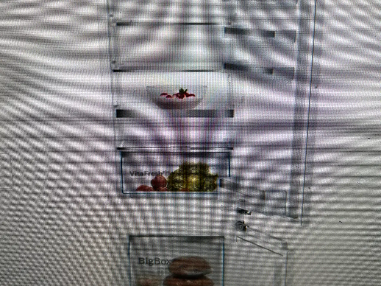 Billede 1 - BOSCH INTEGRERET KØLE/FRYSESKAB TYPE: KIS87EDDO.