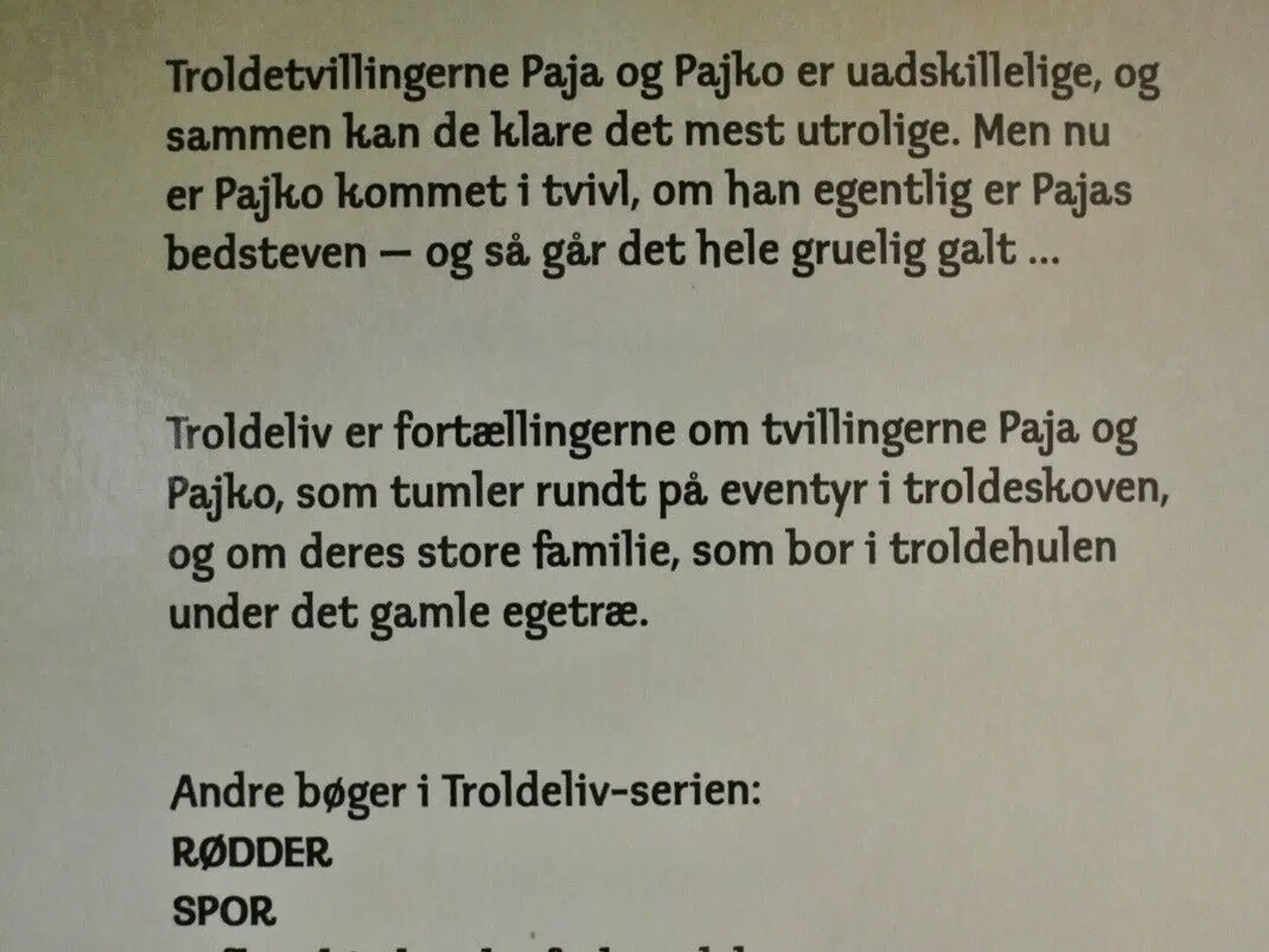 Billede 2 - troldeliv 2 - bedstevenner, af sissel bøe og peter