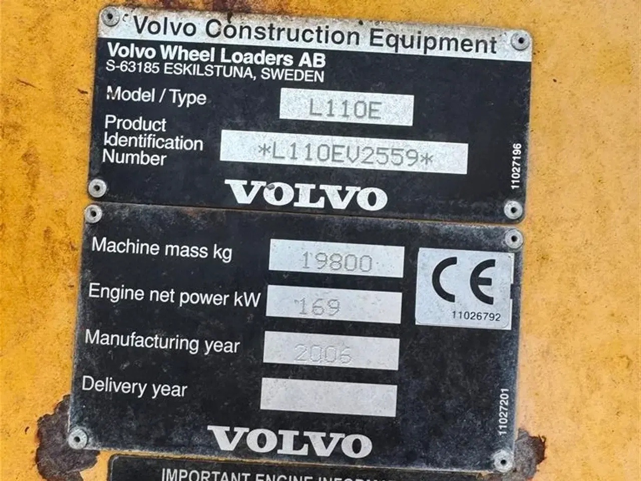 Billede 19 - Volvo L 110 E