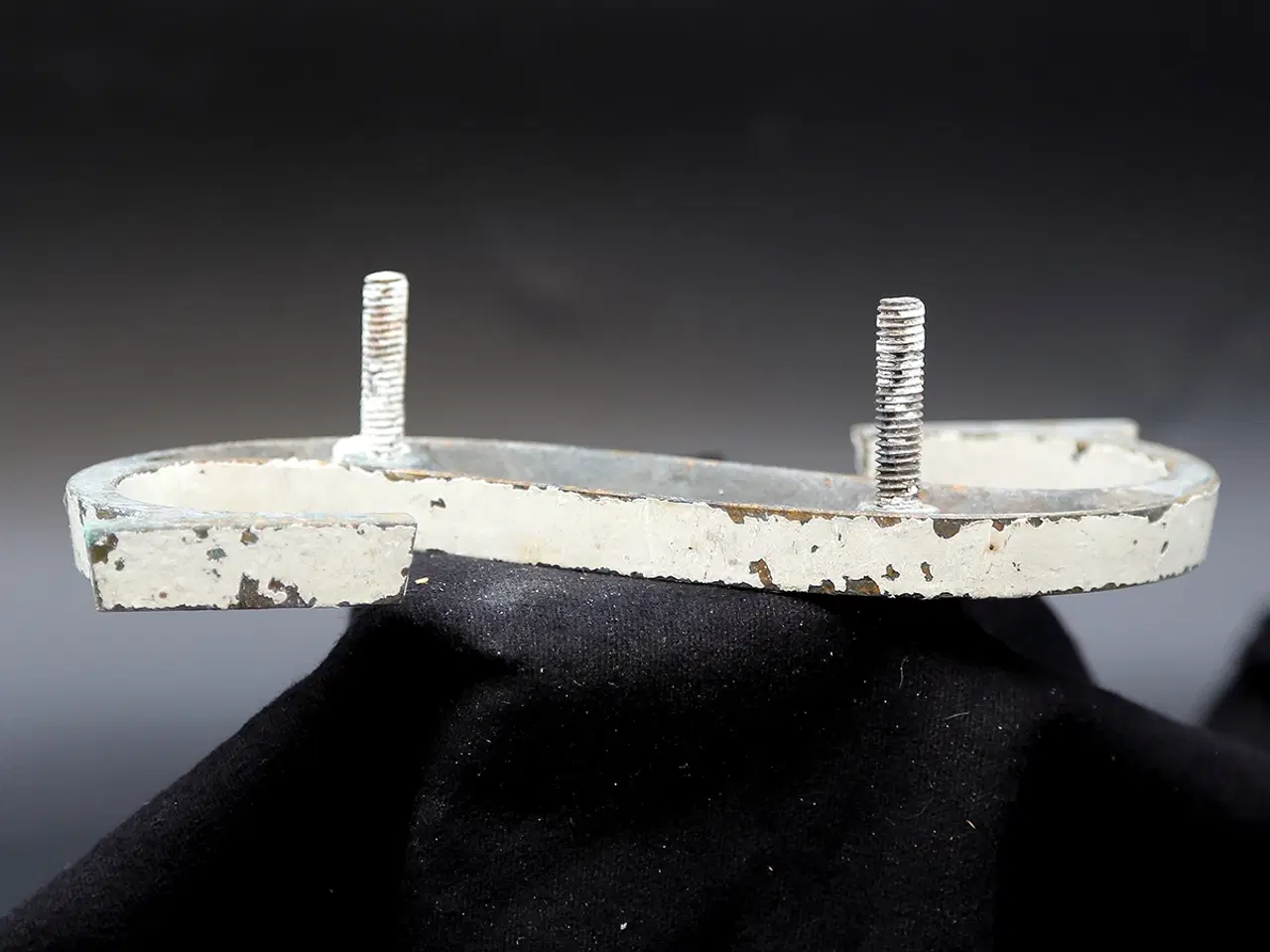 Billede 5 - Messing facadebogstav “S” – rå patina