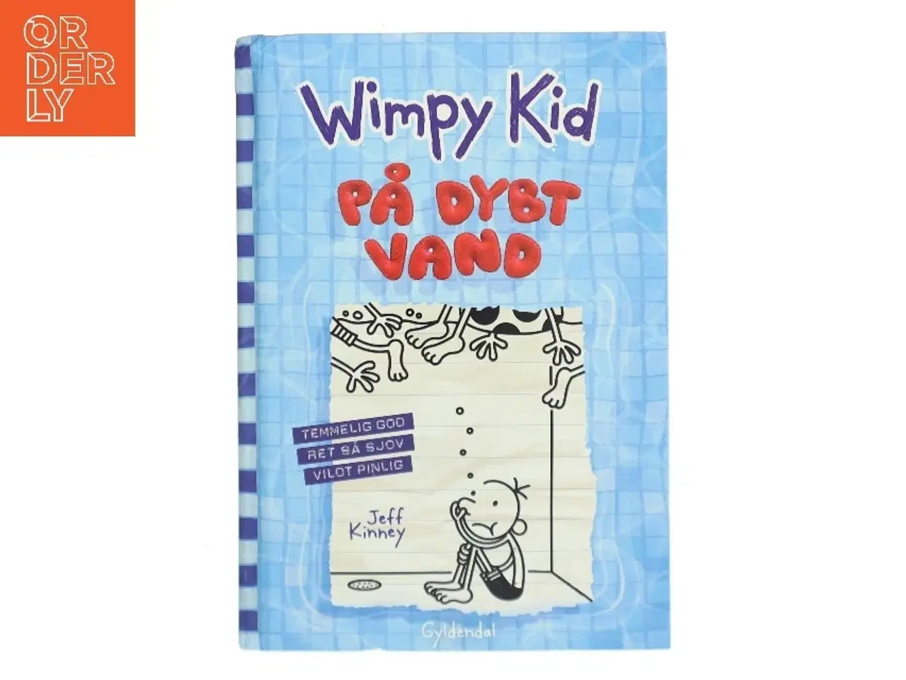 Billede 1 - Wimpy Kid. Bind 15, På dybt vand af Jeff Kinney (Bog)