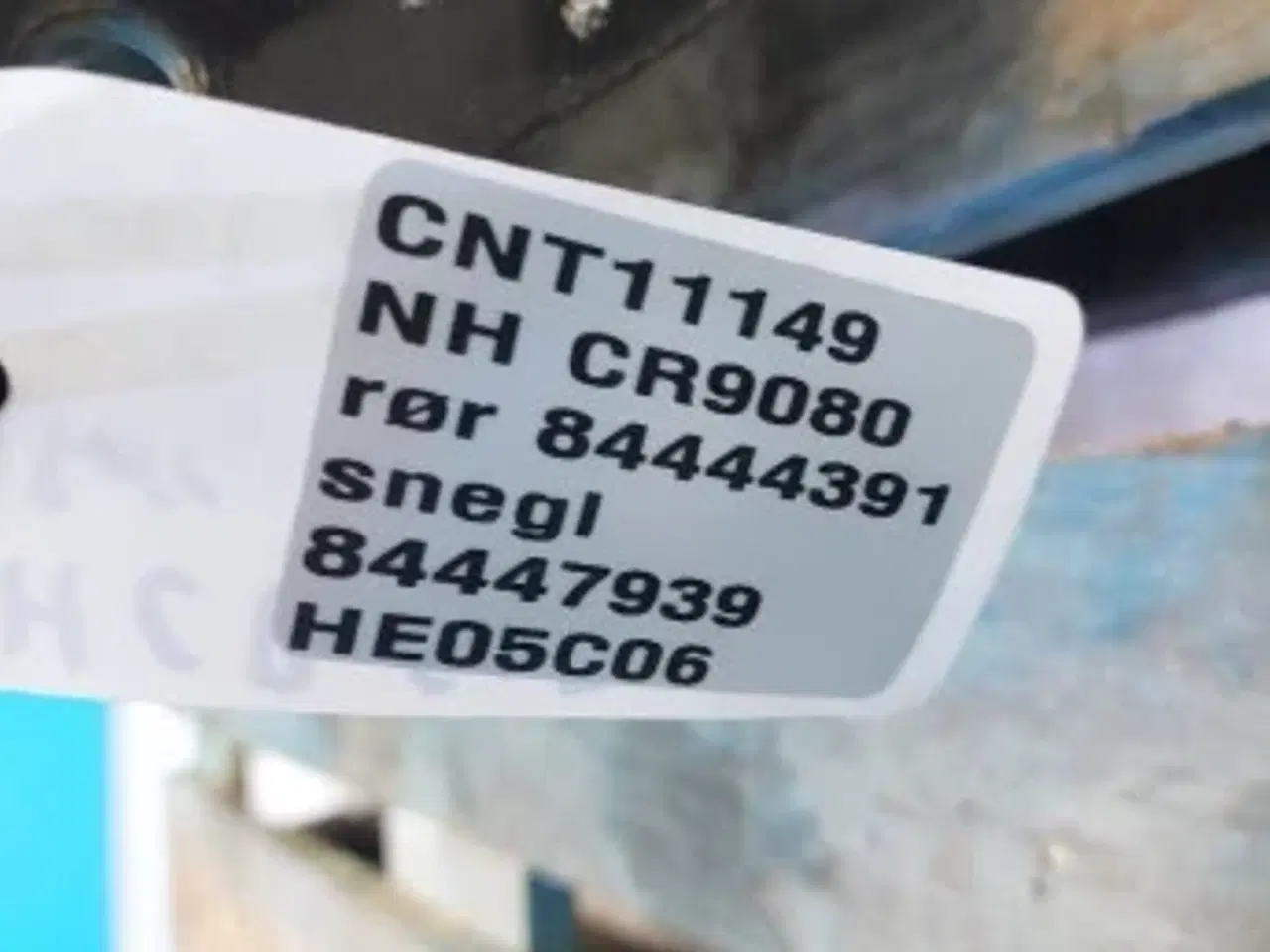 Billede 15 - New Holland CR 9080 Forlængerrørs kit 86521287