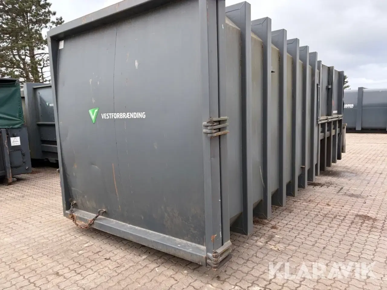 Billede 5 - Container Komprimator stationær affaldscontainer