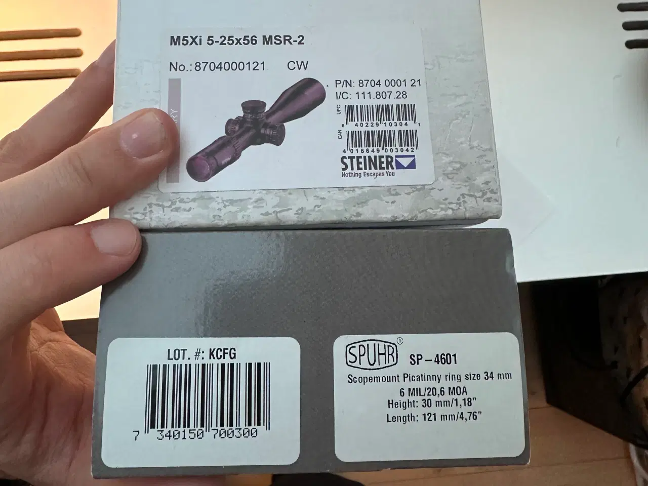 Billede 5 - Steiner M5XI 5-25x56 MSR-2 + Spuhr montage