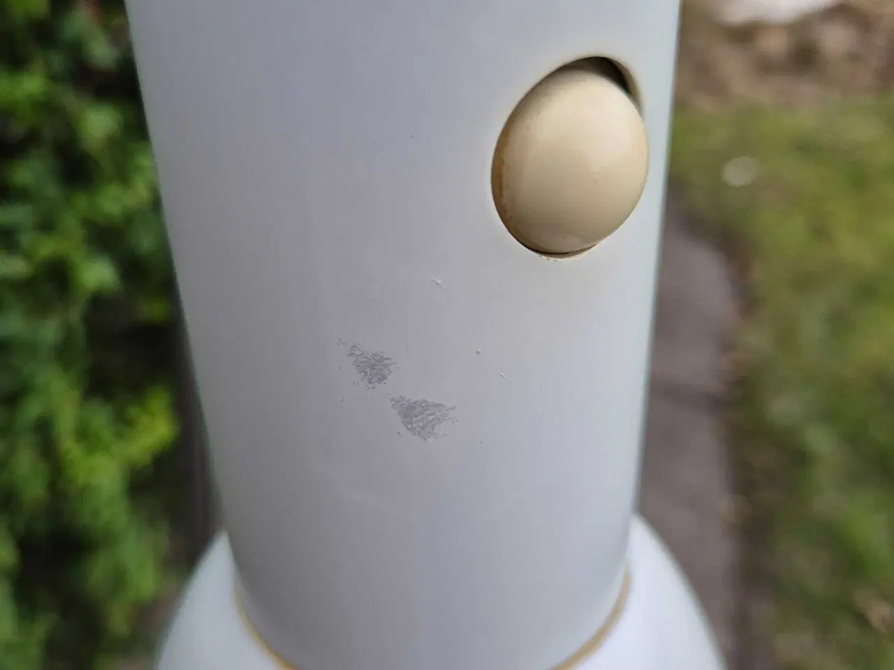 Billede 6 - Hvid gulvlampe med søde afbrydere