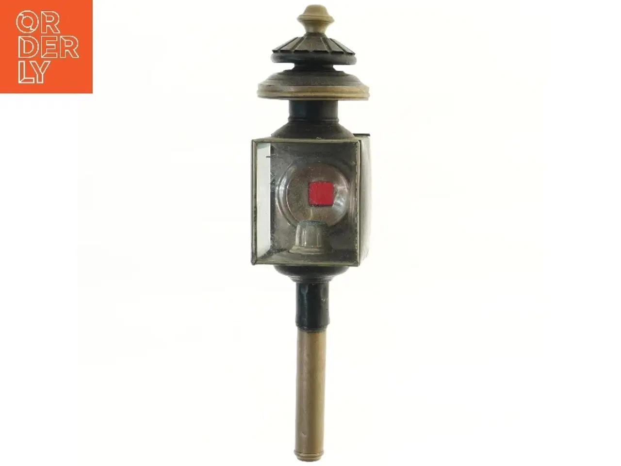 Billede 2 - Vintage lanterne i metal (str. 50 cm)