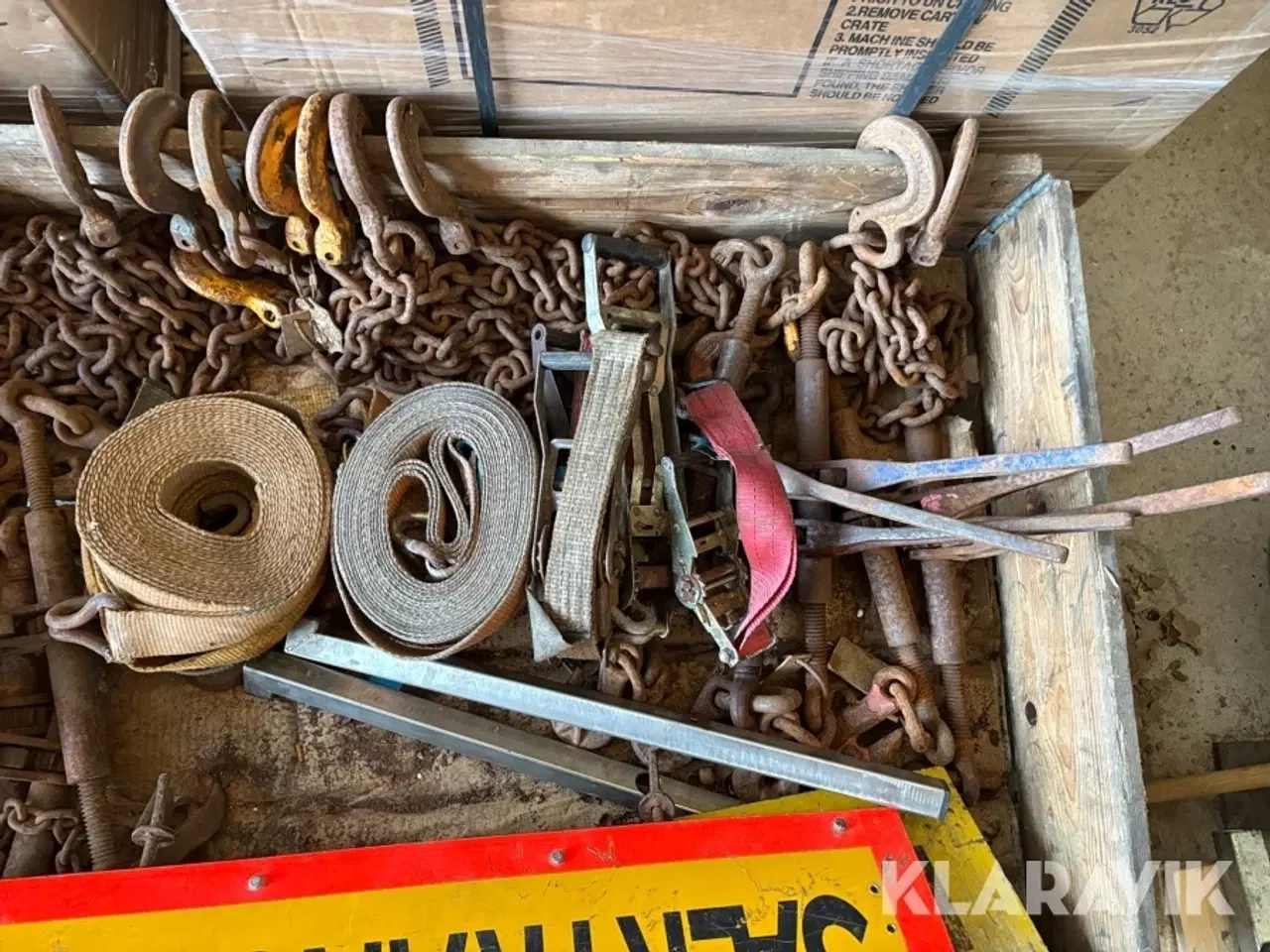 Billede 8 - Kæder, strammere, rotorblink & særtransportskilte