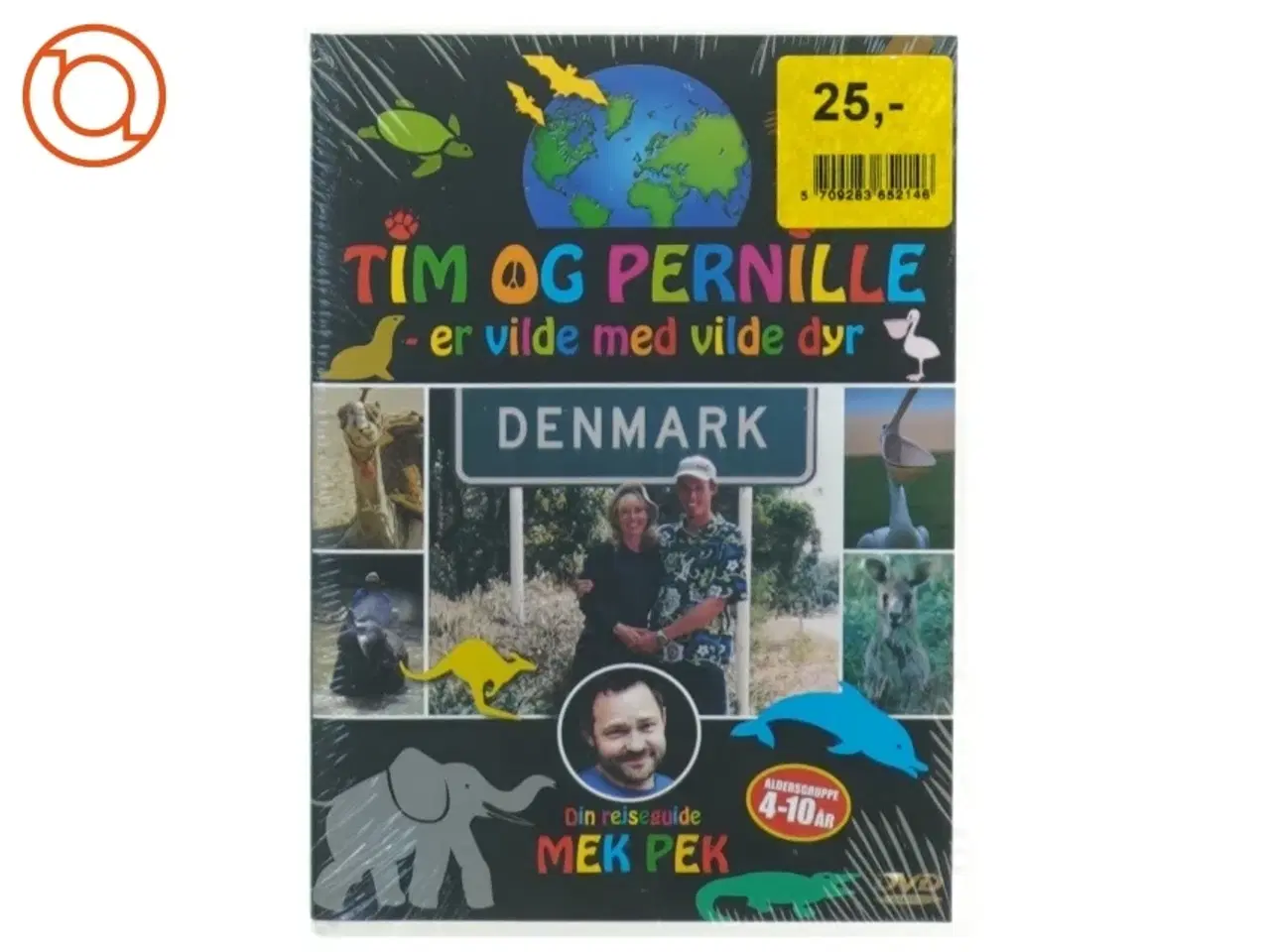 Billede 1 - Tim og Pernille er vilde med vilde dyr (str. 19 x 14 cm)